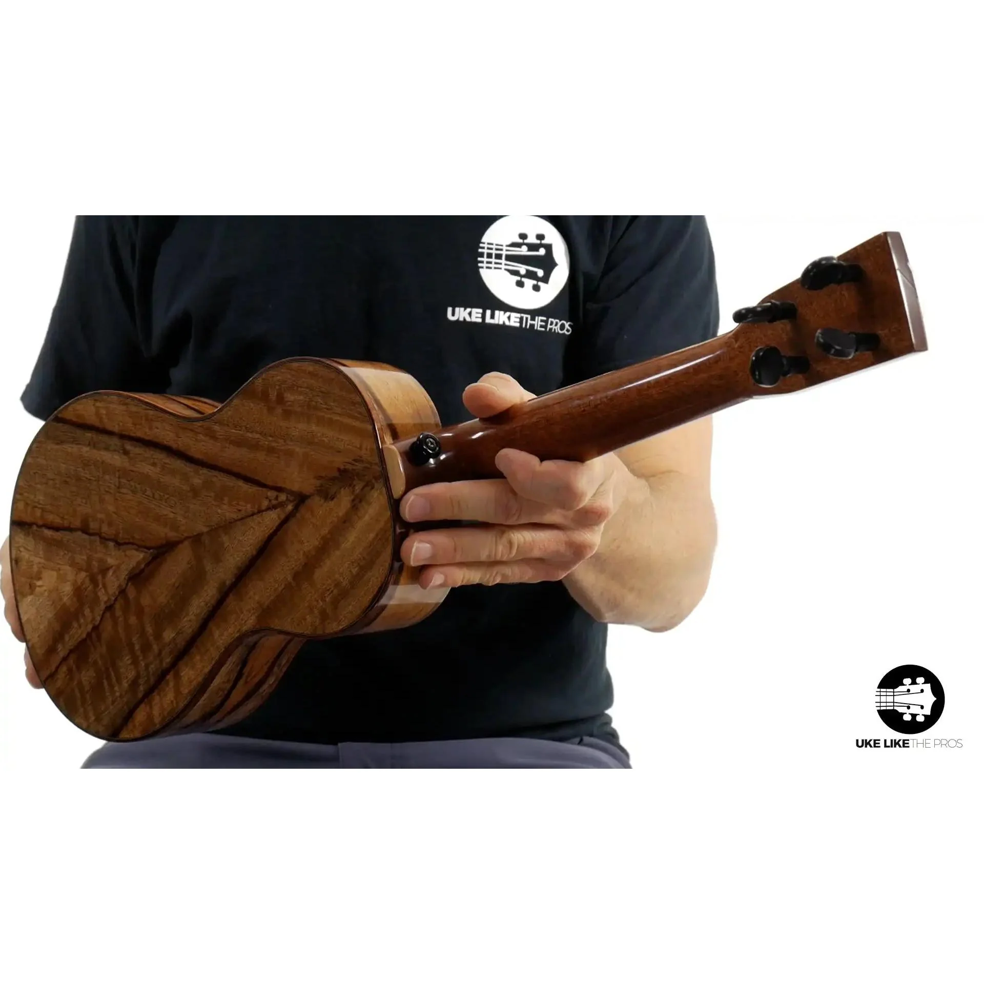 Mya-Moe Ukulele #275 Master Grade Chocolate Heart Mango Concert Custom Ukulele - Image 4