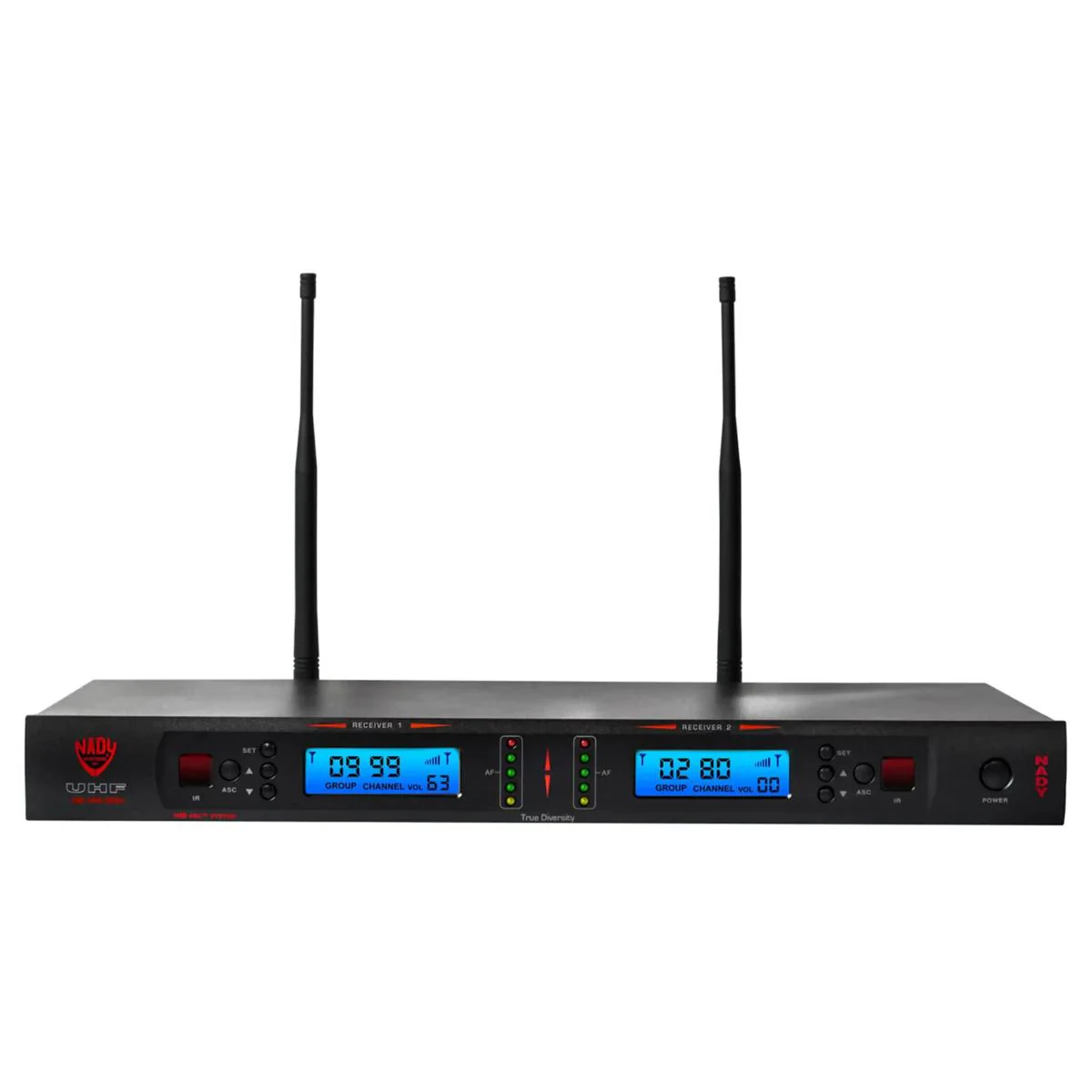 Nady Dual True Diversity 1000-Channel Professional UHF Wireless System - Image 2