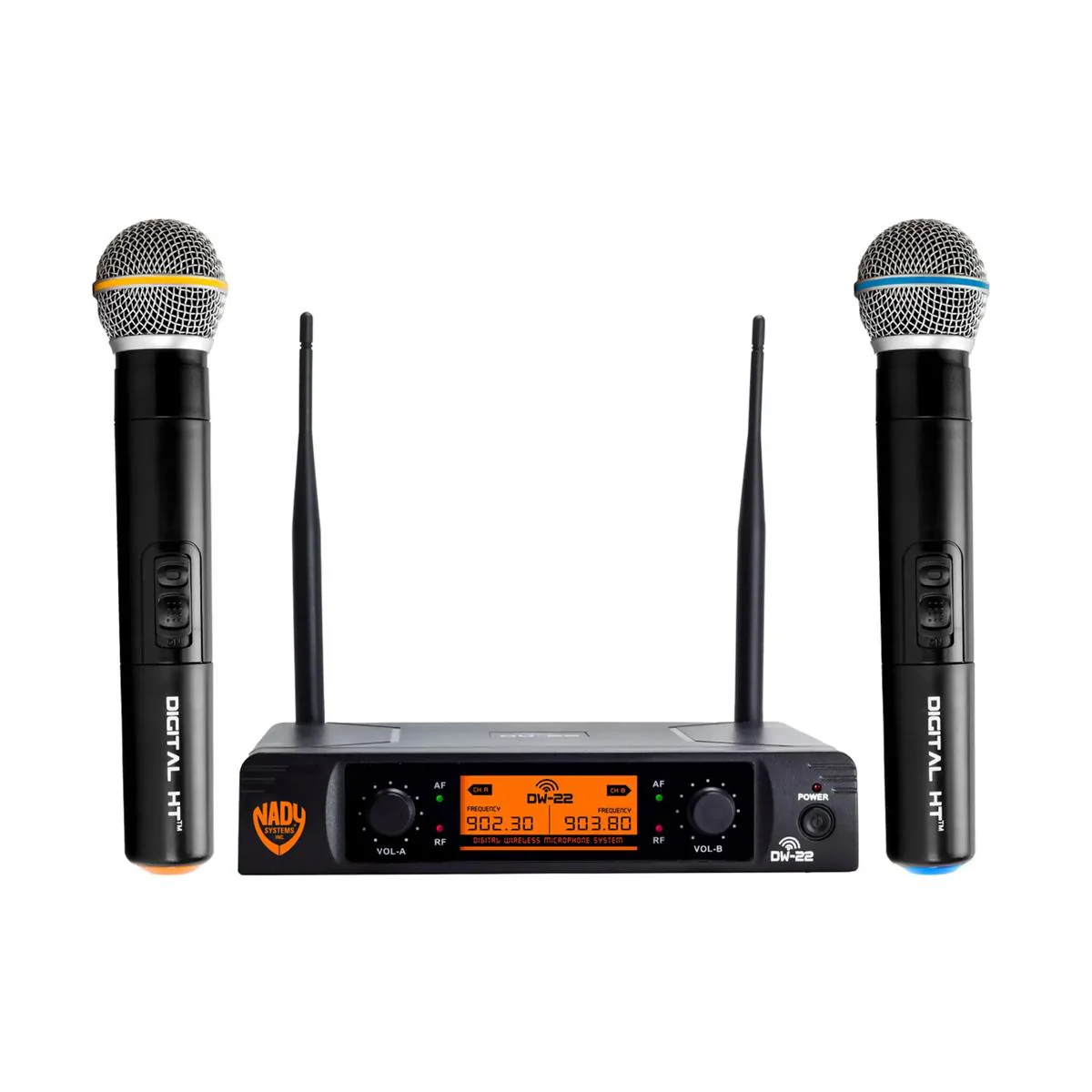Nady DW-22 Dual Transmitter Single Frequency Digital Wireless