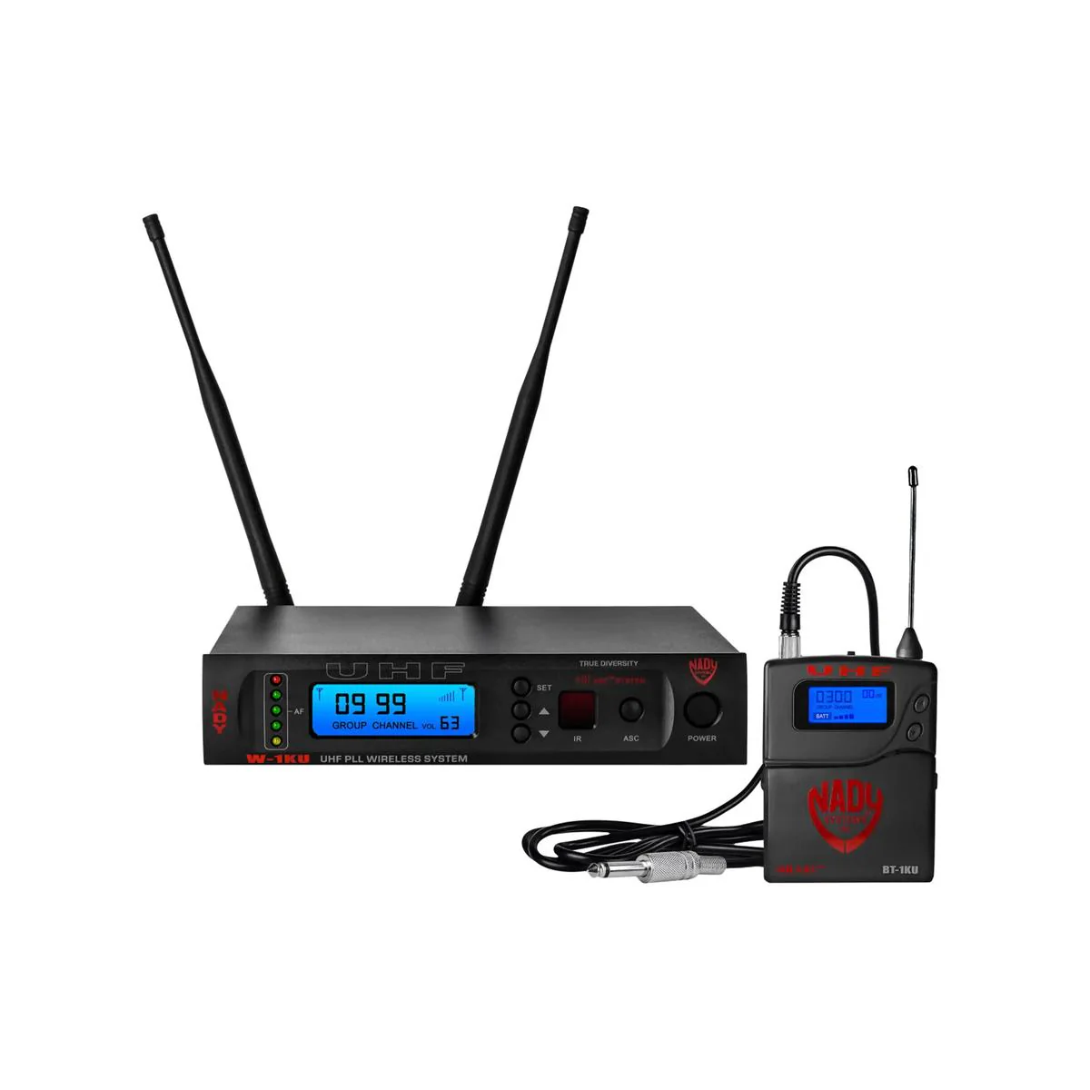 Nady W-1KU GT Single UHF Guitar/Instrument Wireless System