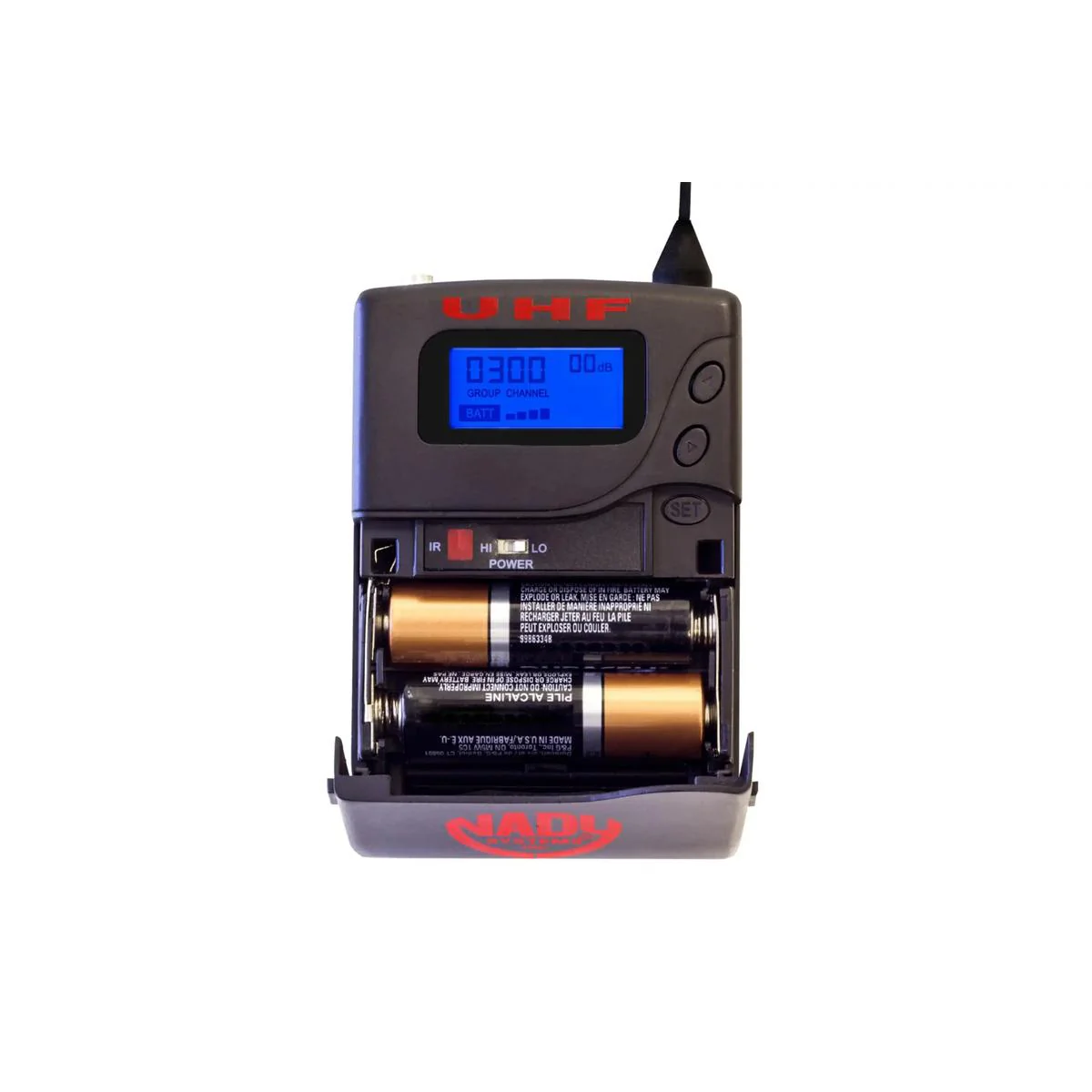 Nady W-1KU GT Single UHF Guitar/Instrument Wireless System - Image 4