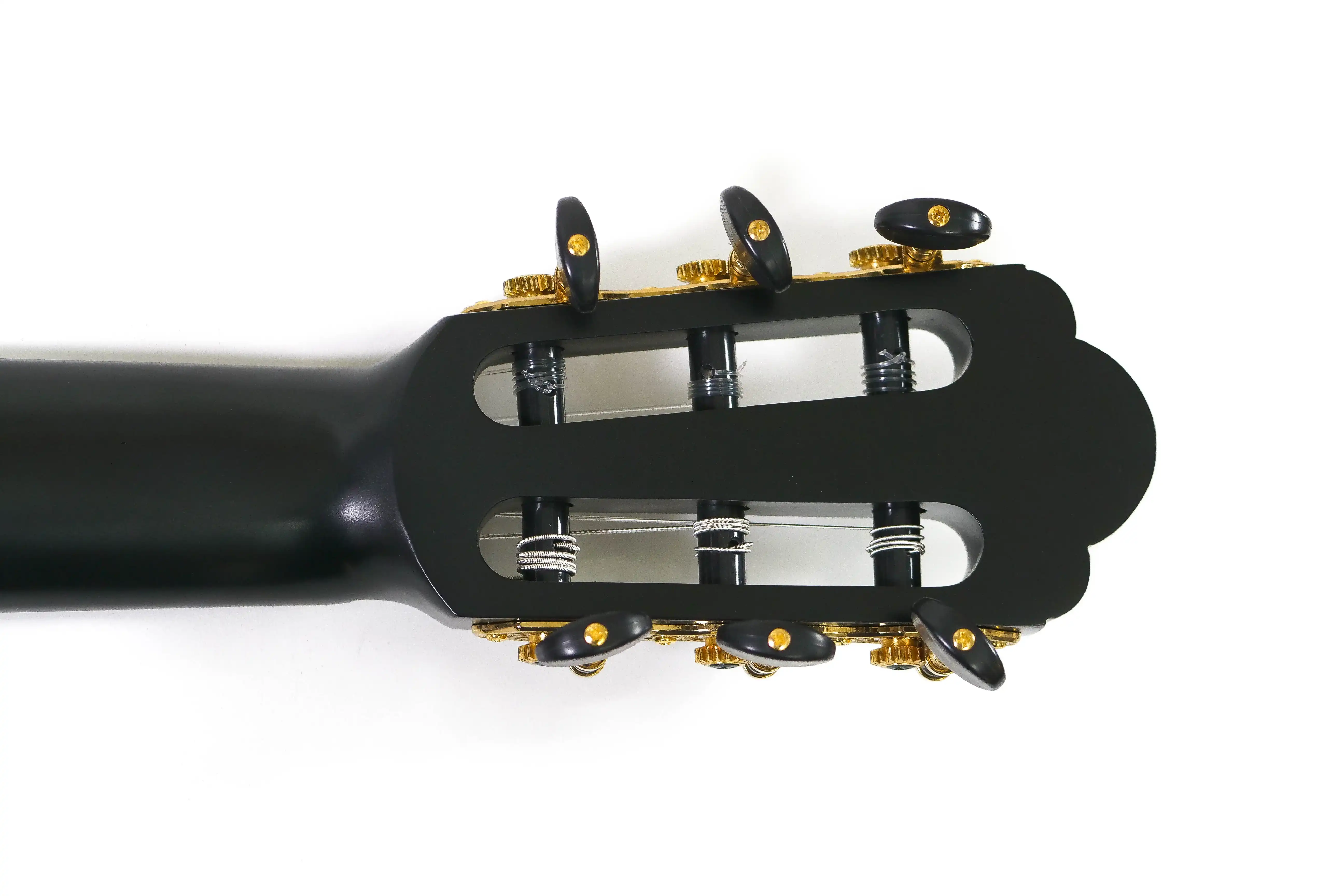Natasha NBSG Bamboo Black Smart Silent Guitar - Image 6
