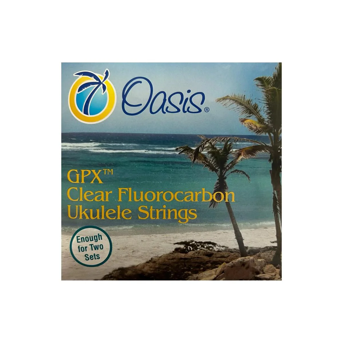 Oasis GPX UKE-8200BL Linear Fluorocarbon Baritone Ukulele Strings - Wound 3rd & 4th Strings