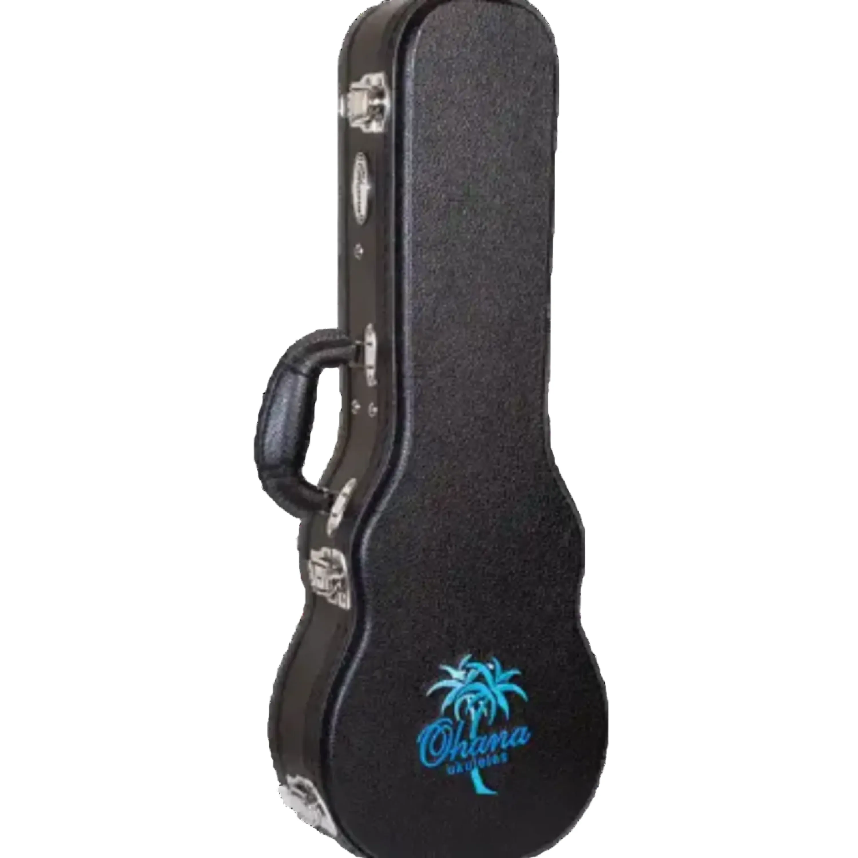 Ohana BEM-21 Black Soprano Ukulele Hardshell Case - Image 2