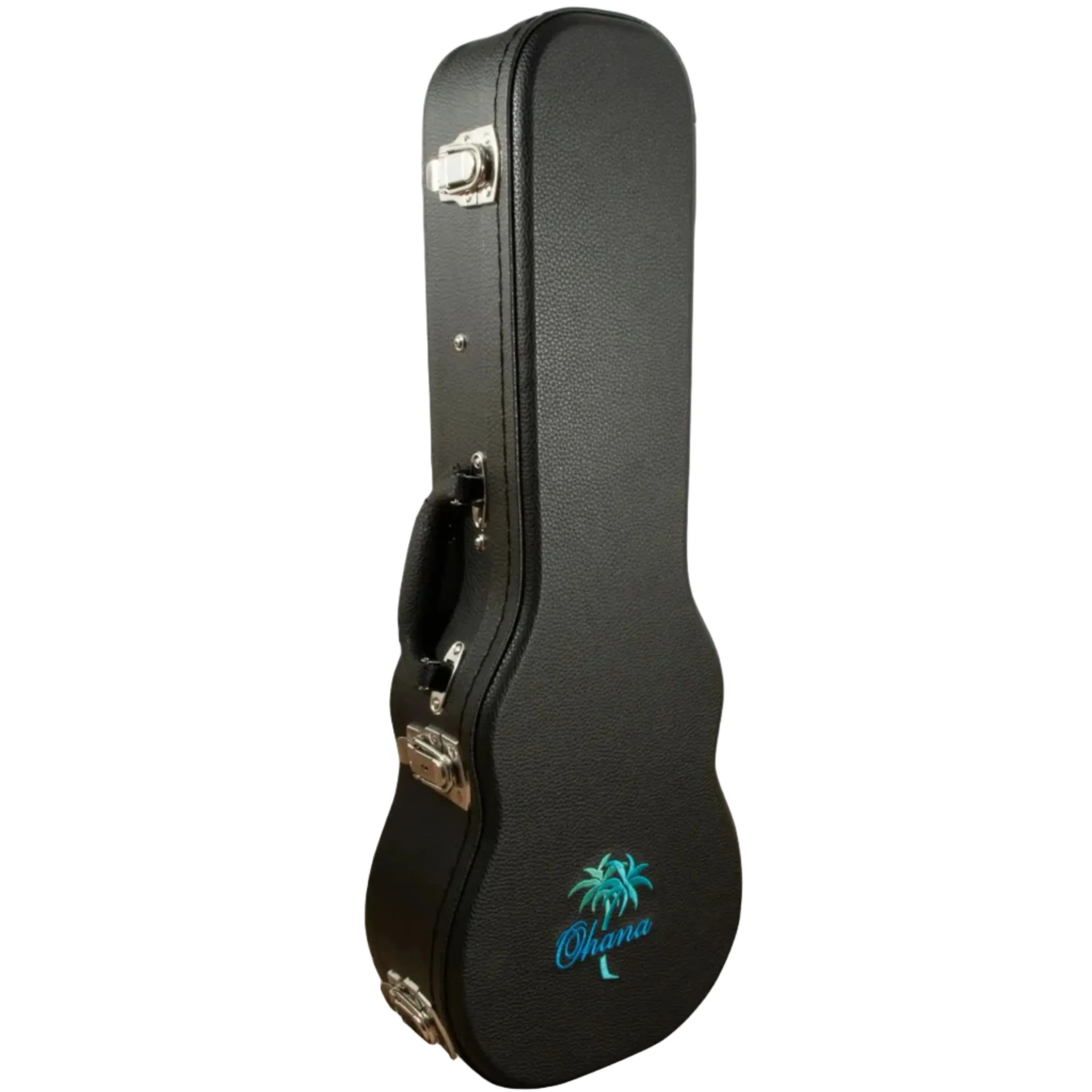 Ohana BEM-21 Black Soprano Ukulele Hardshell Case - Image 5