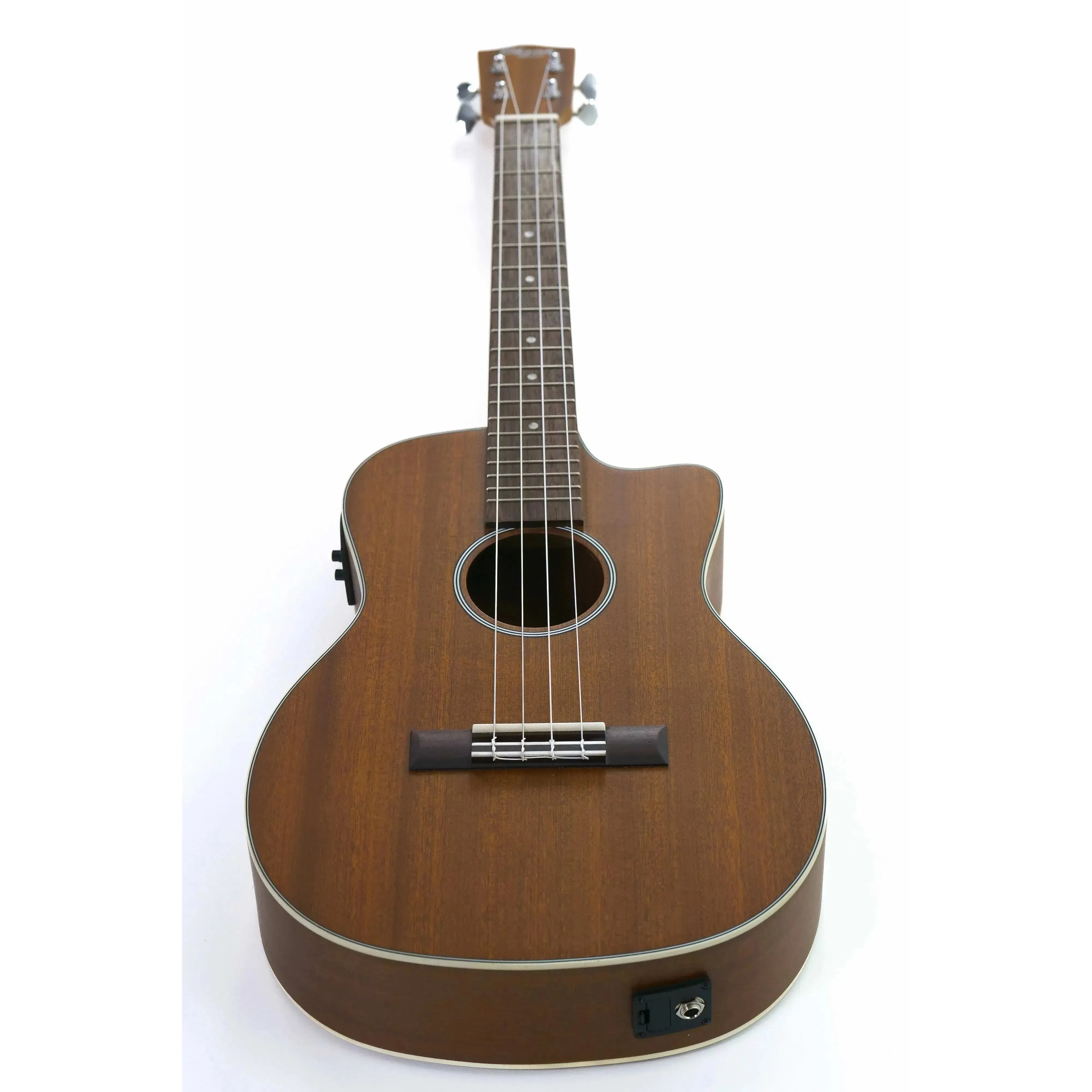 Ohana BK-20CE Mahogany Baritone Ukulele w/ Pickup - Image 4