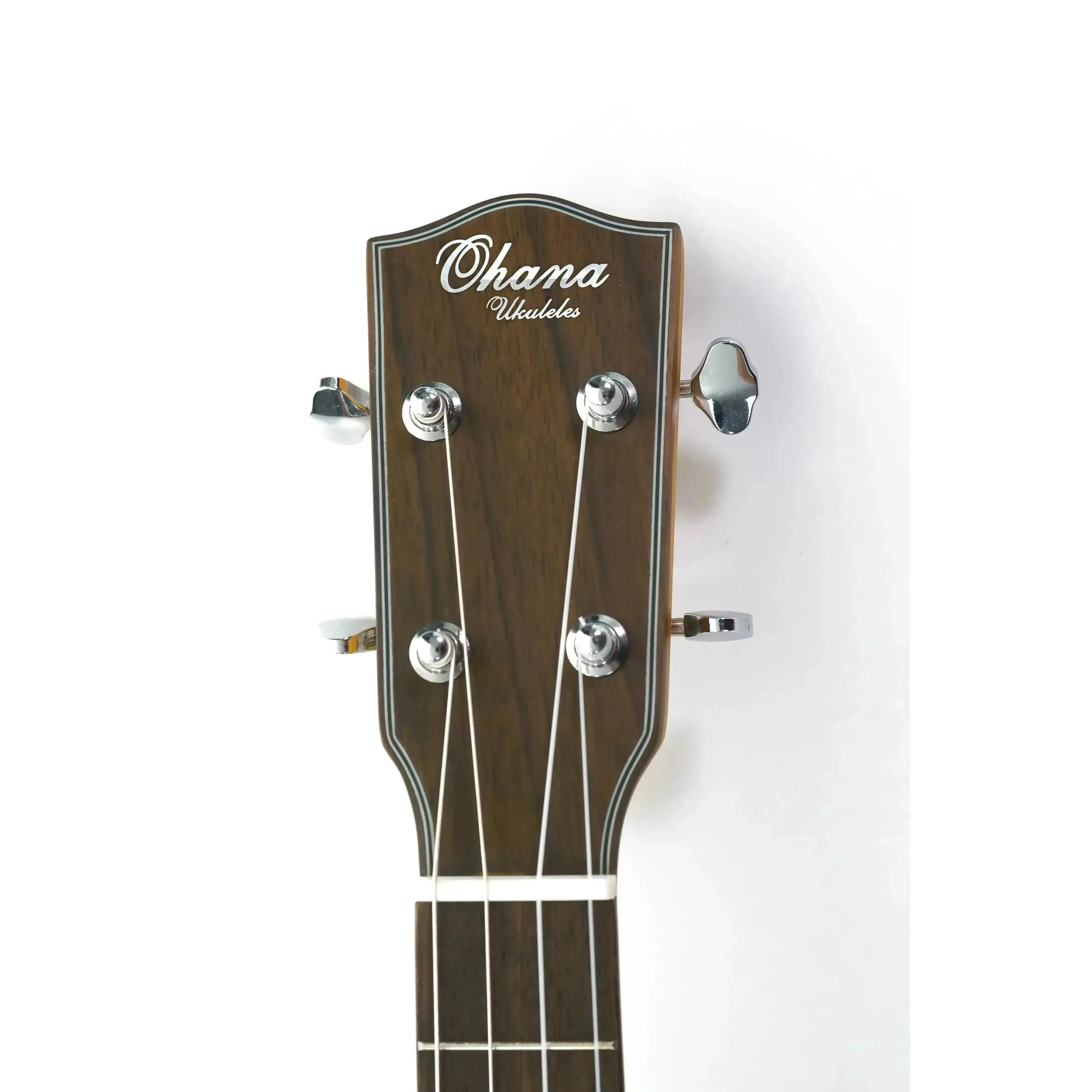 Ohana BK-35CE Solid Mahogany Baritone Ukulele w/ Pickup - Image 5