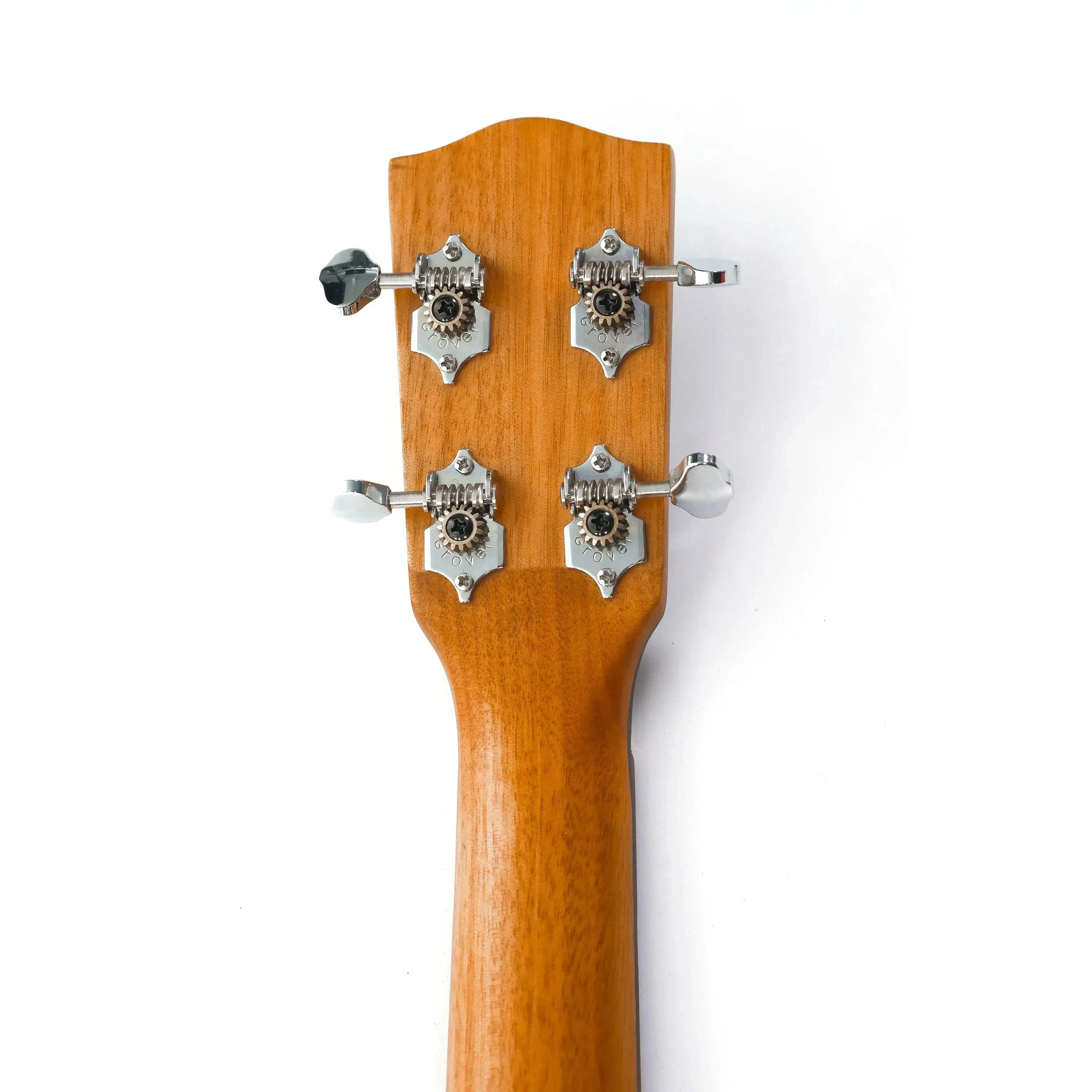 Ohana BK-35CE Solid Mahogany Baritone Ukulele w/ Pickup - Image 6