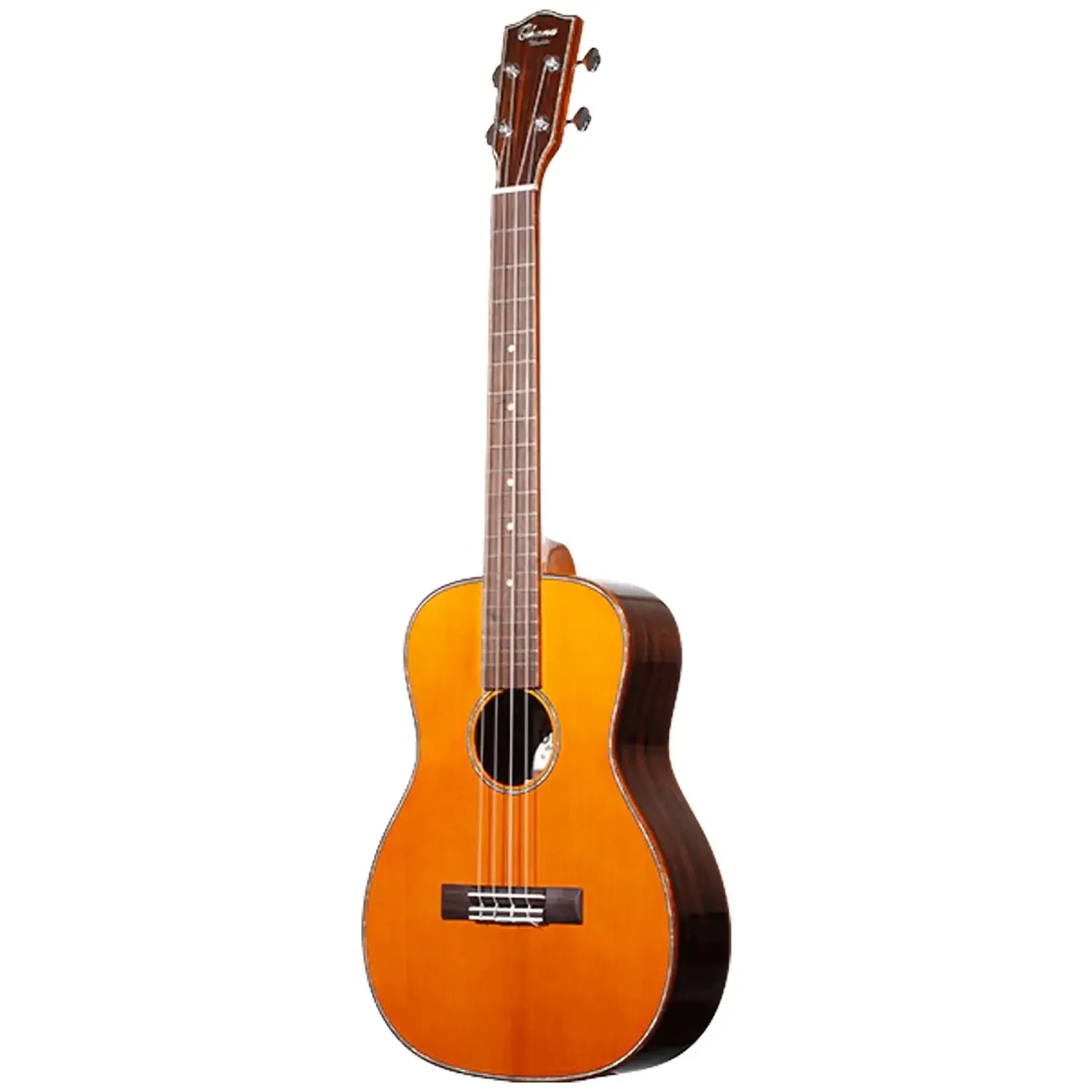Ohana BK-50G Solid Cedar Top Baritone Ukulele - Image 3