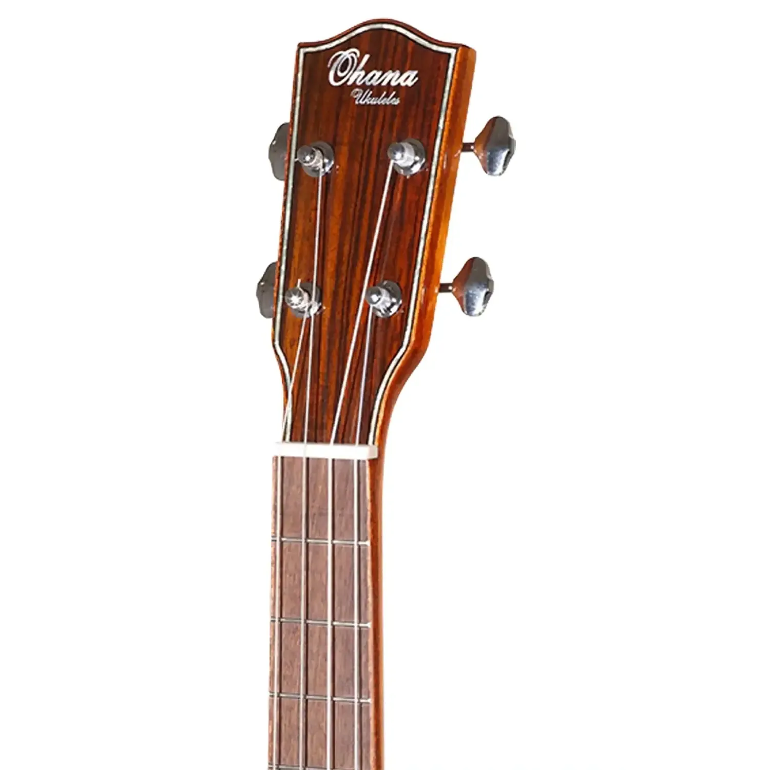 Ohana BK-50G Solid Cedar Top Baritone Ukulele - Image 5
