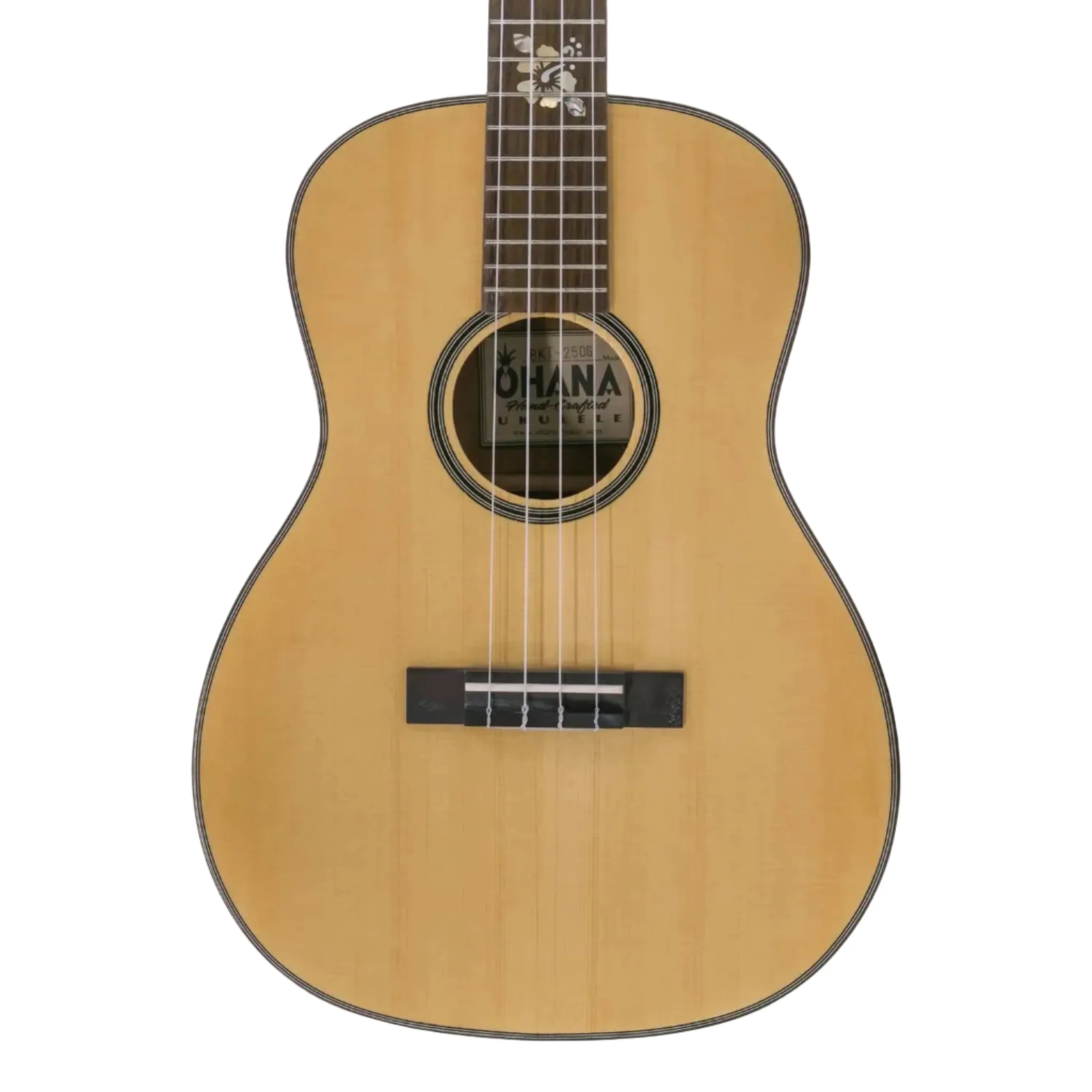 Ohana BKT-250G Spruce Top Tenor Neck Baritone Ukulele - Blem