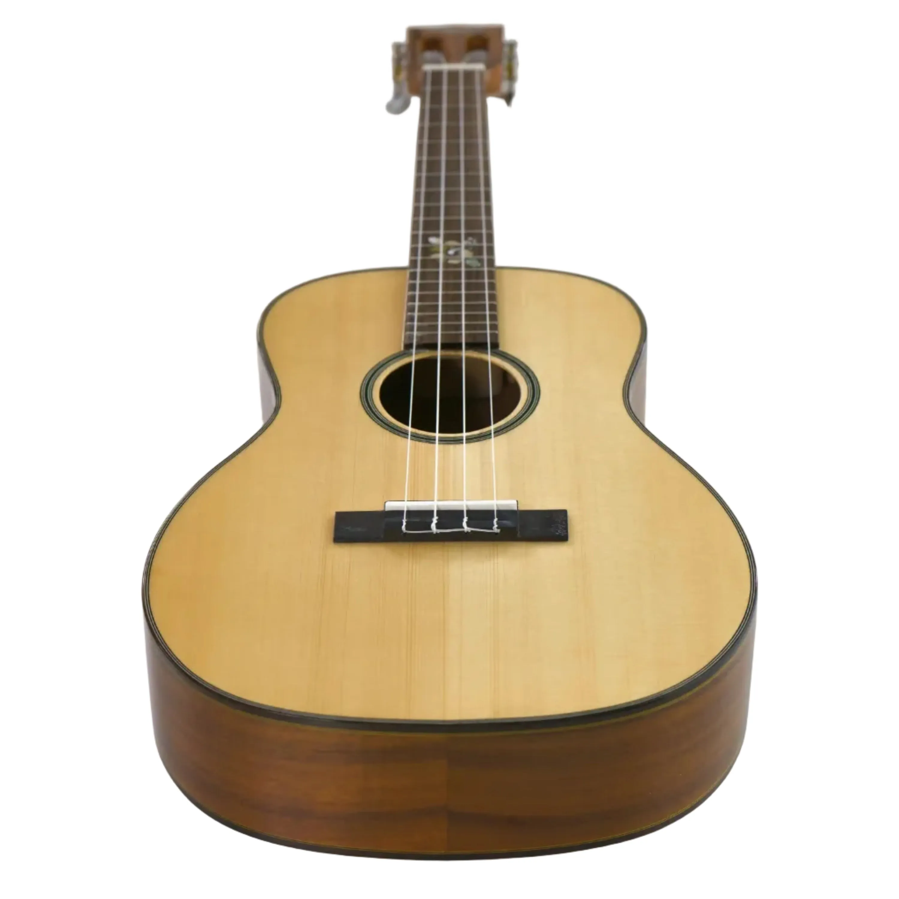 Ohana BKT-250G Spruce Top Tenor Neck Baritone Ukulele - Blem - Image 4