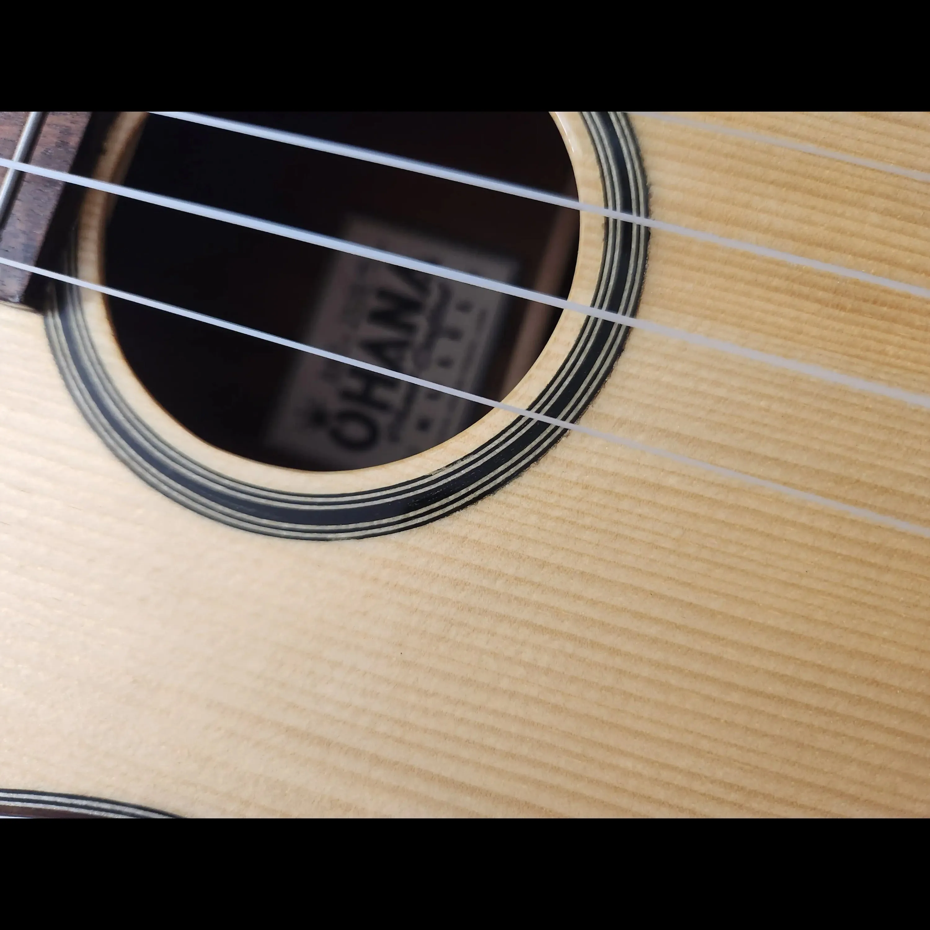 Ohana BKT-250G Spruce Top Tenor Neck Baritone Ukulele - Blem - Image 5