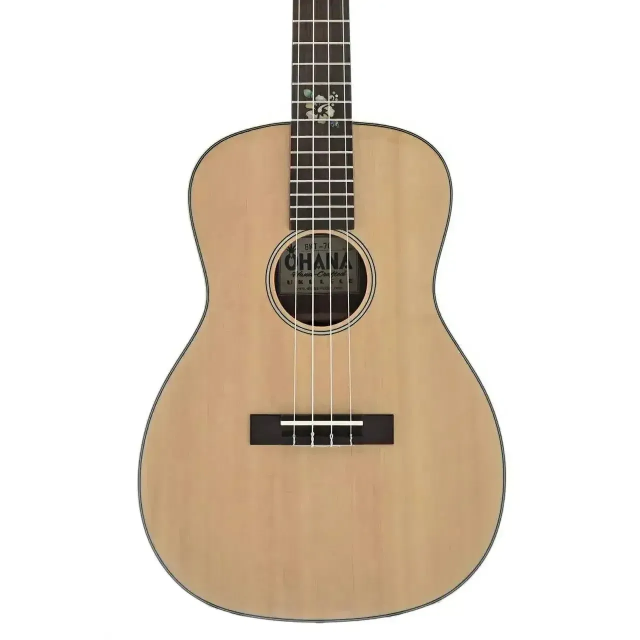 Ohana BKT-70G Solid Spruce Top Baritone Ukulele
