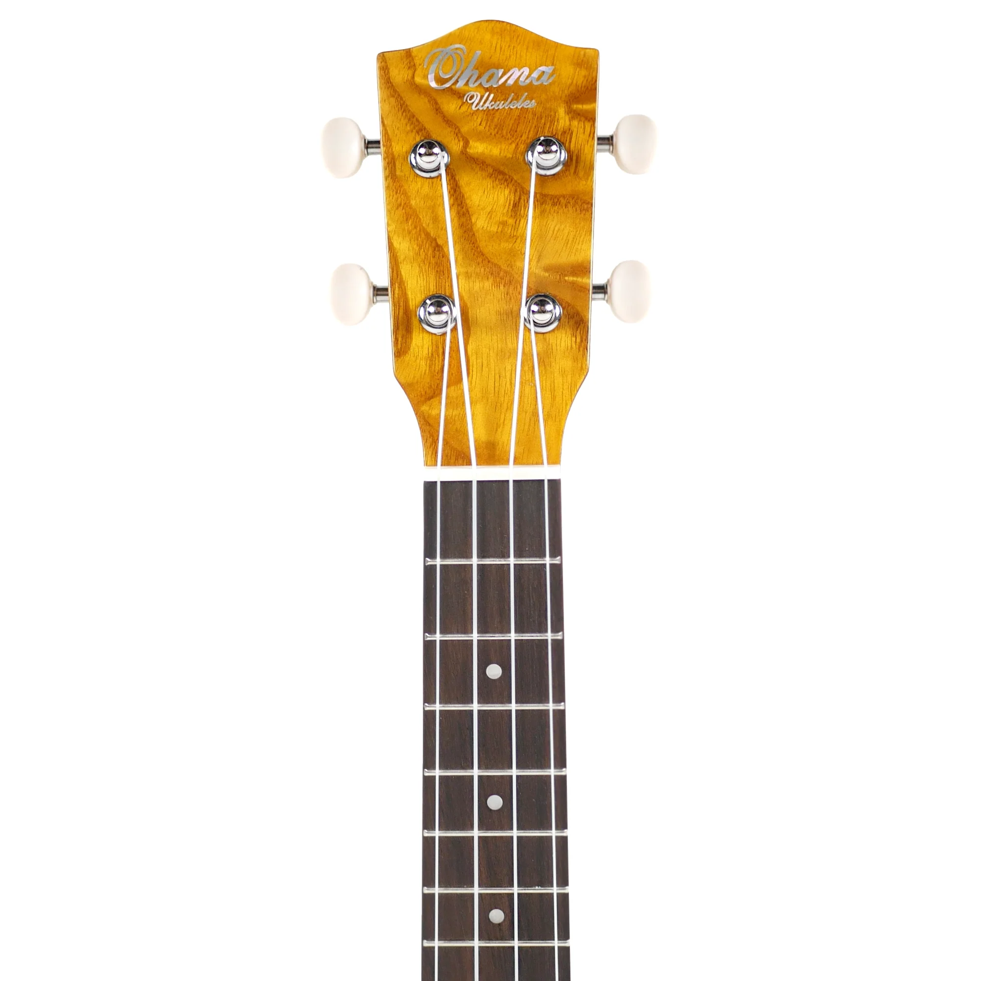 Ohana CK-15WG Gloss Willow Concert Ukulele - Image 5
