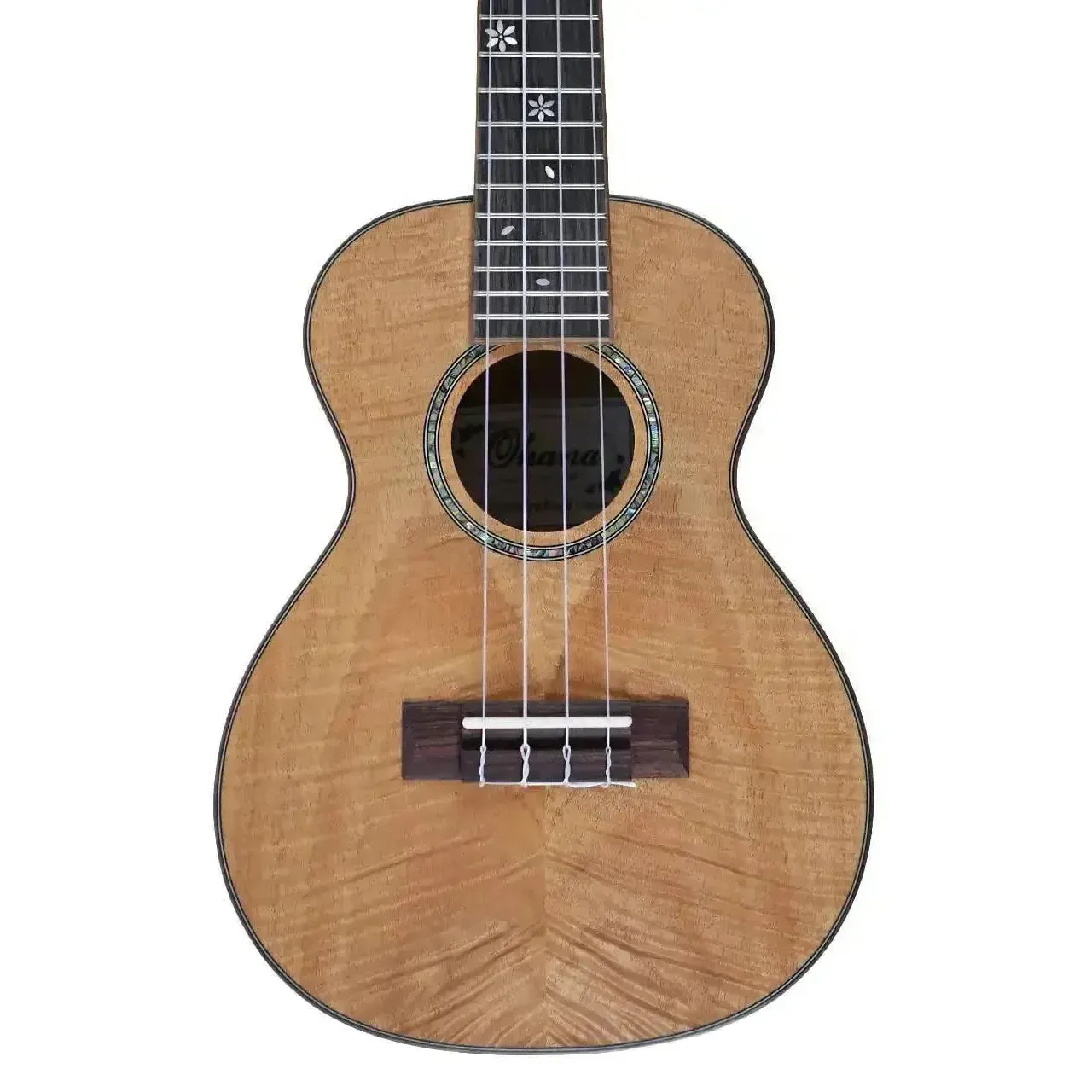 Ohana CK-18OM Series Exotic Okoume Concert Ukulele