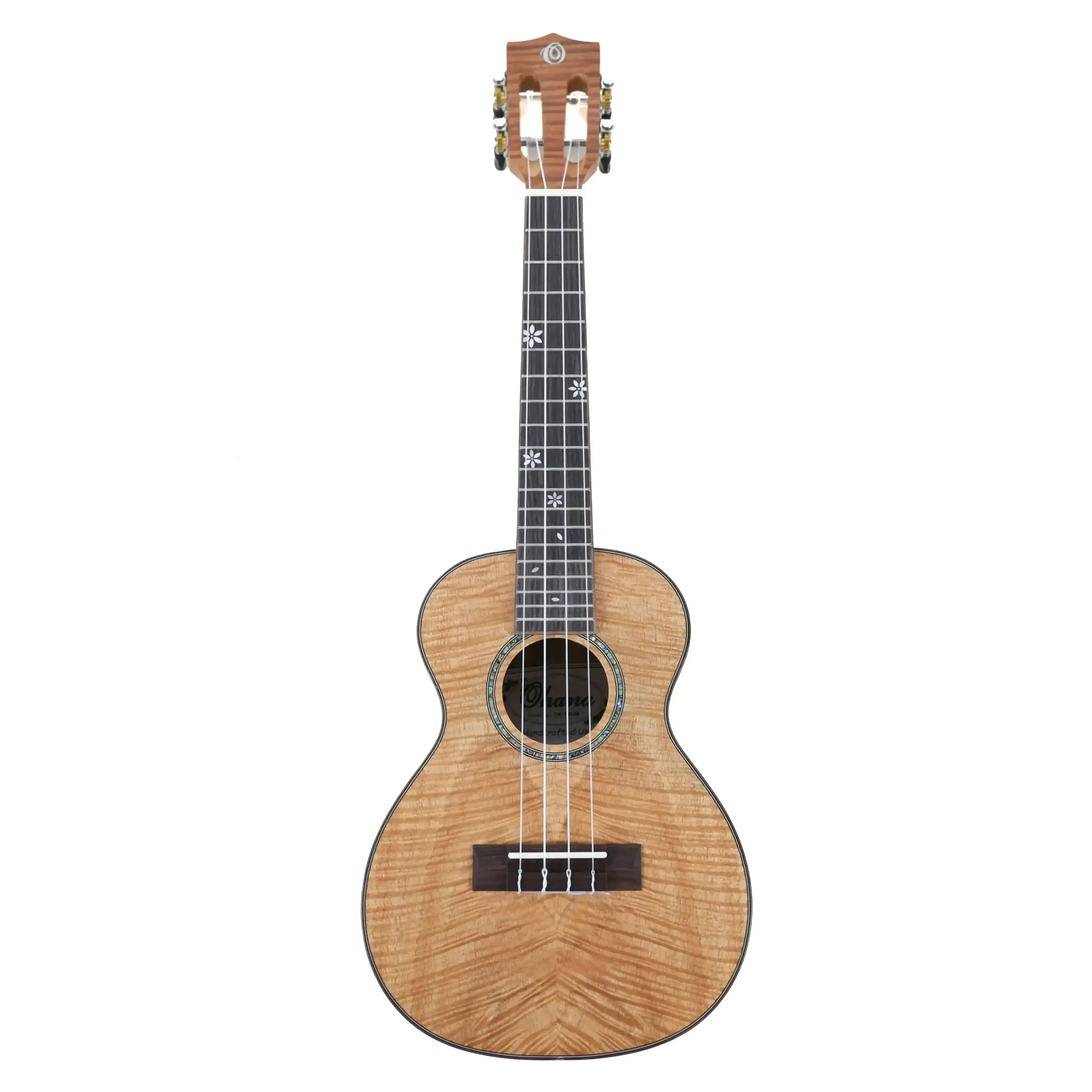 Ohana CK-18OM Series Exotic Okoume Concert Ukulele - Image 4