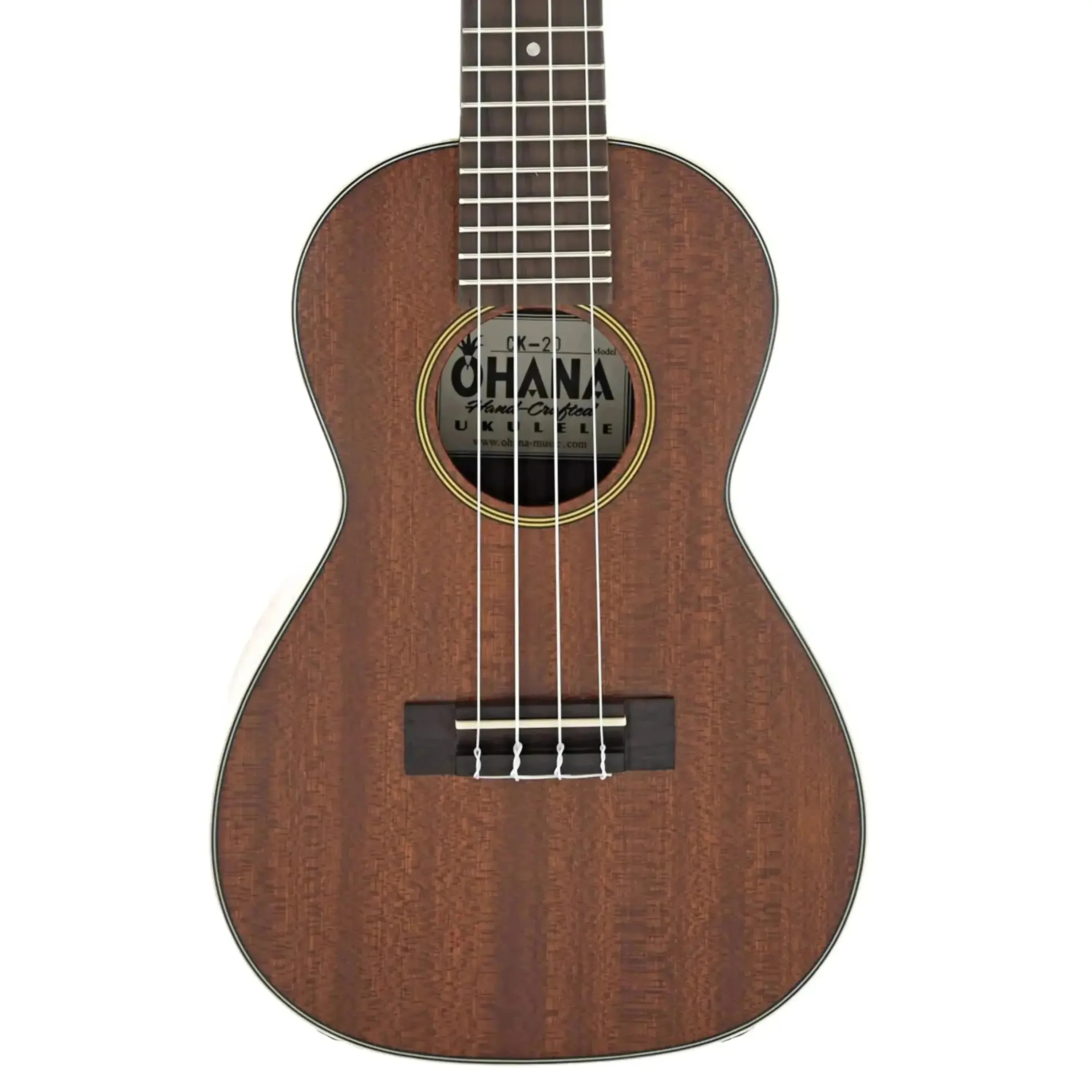 Ohana CK-20 Solid Mahogany Top Concert Ukulele