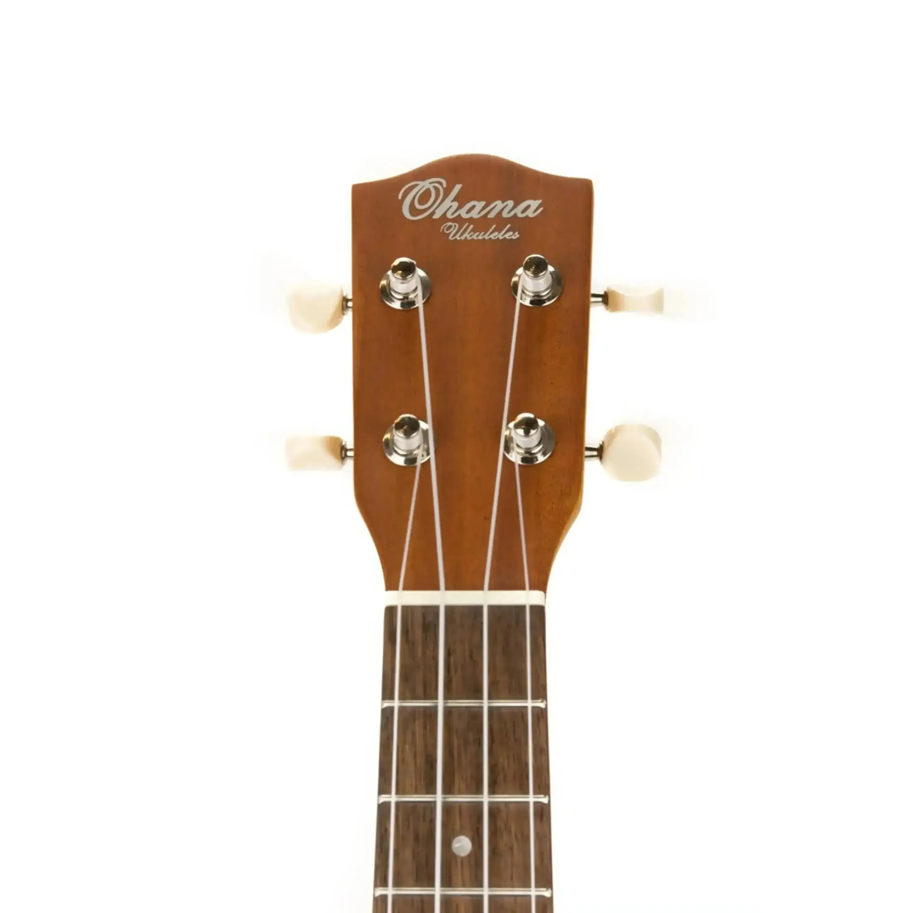 Ohana CK-20CE Mahogany Concert Ukulele w/ Pickup - Image 4