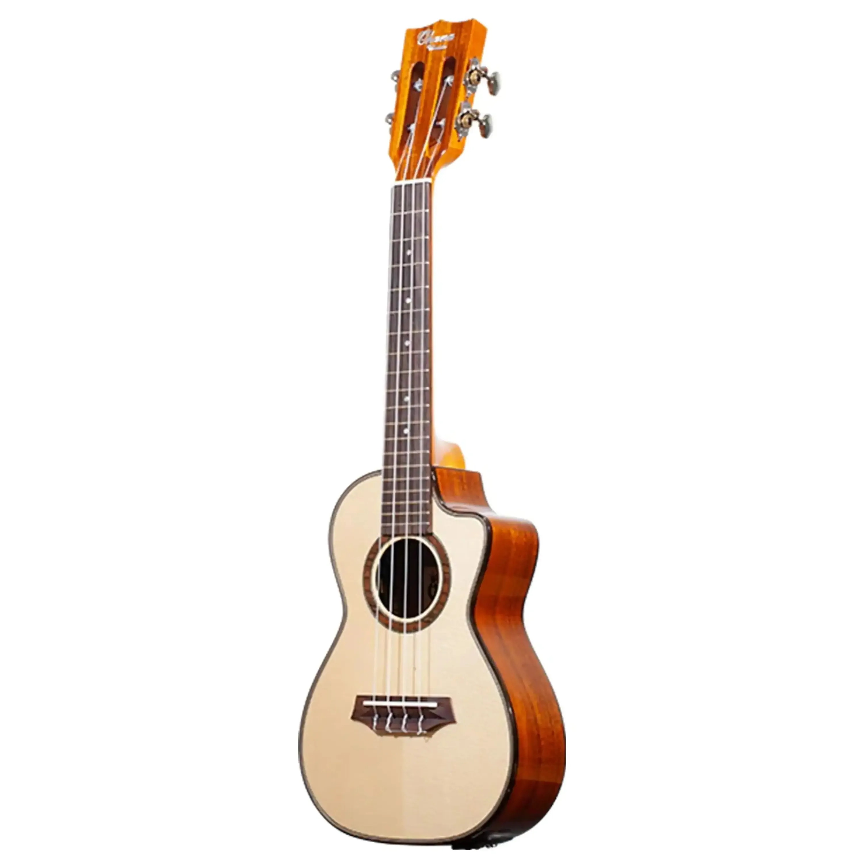 Ohana CK-250GCE Spruce & Acacia Concert Ukulele w/ Pickup