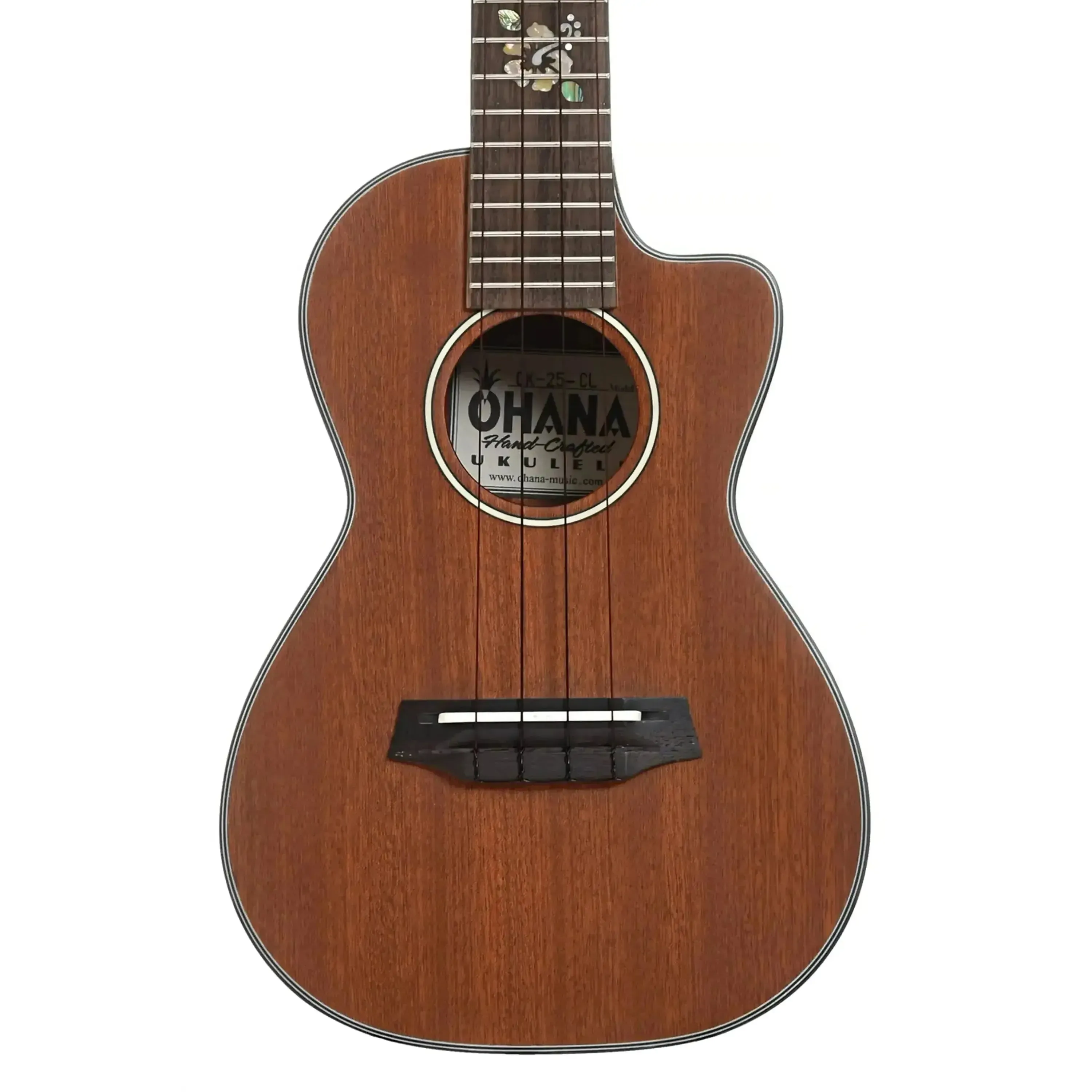 Ohana CK-25C-CL Cynthia Lin Mahogany Concert Ukulele