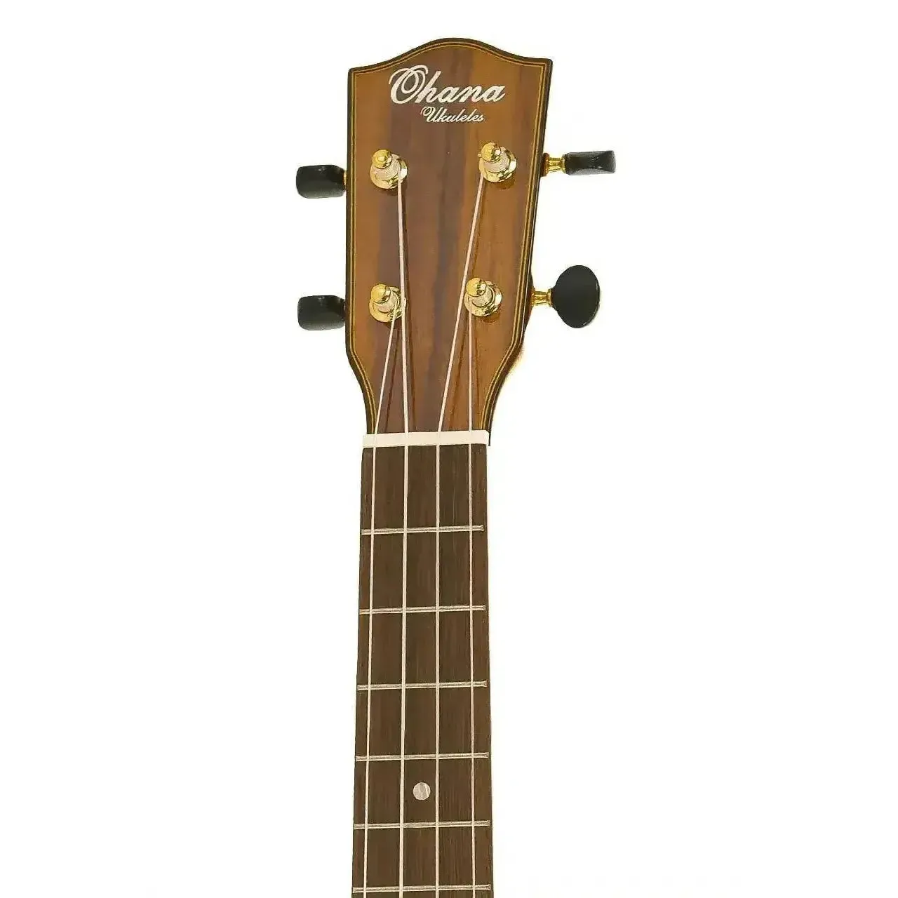 Ohana CK-270G Solid Acacia Concert Ukulele - Image 5