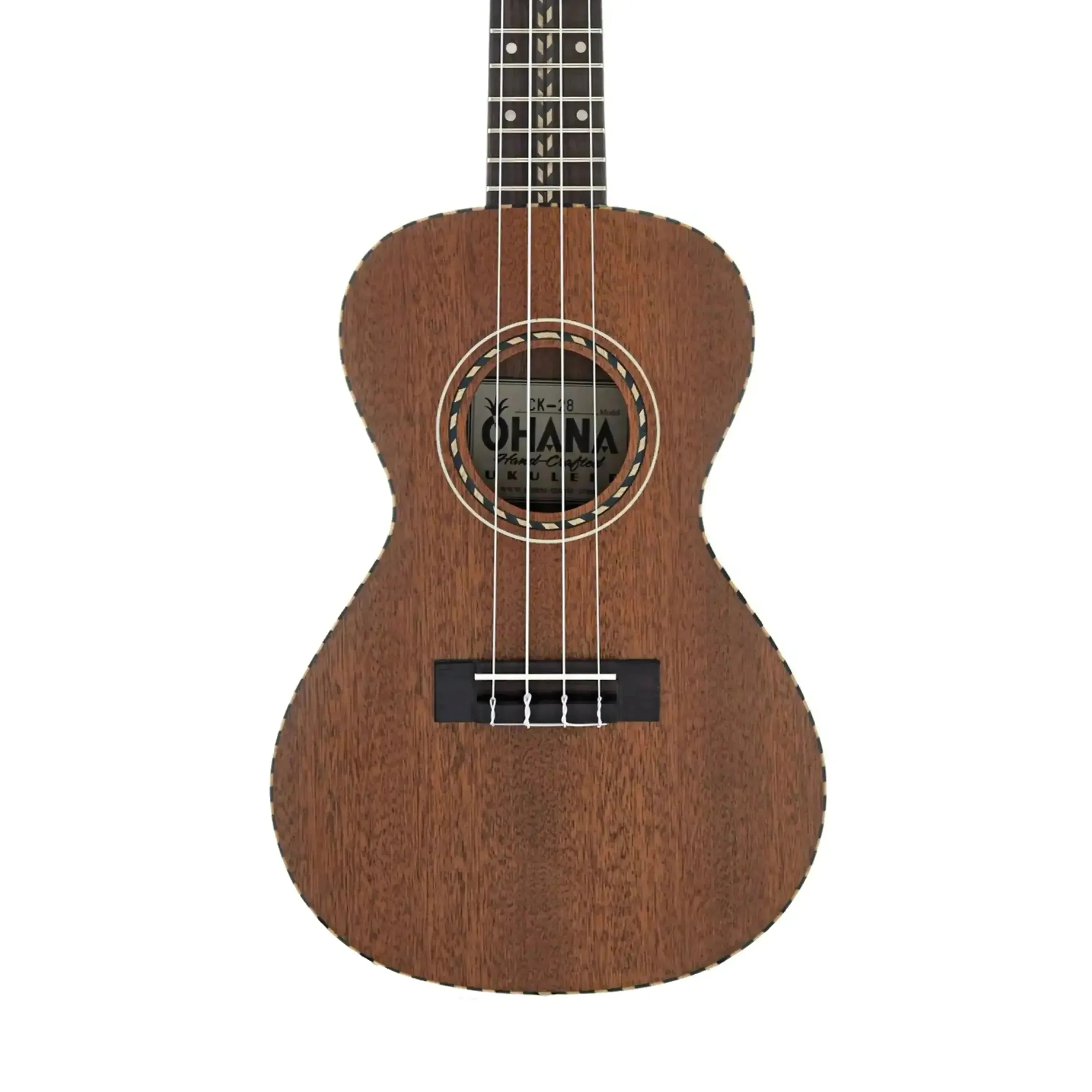 Ohana CK-28 Vintage Line 28 Solid Mahogany Concert Ukulele