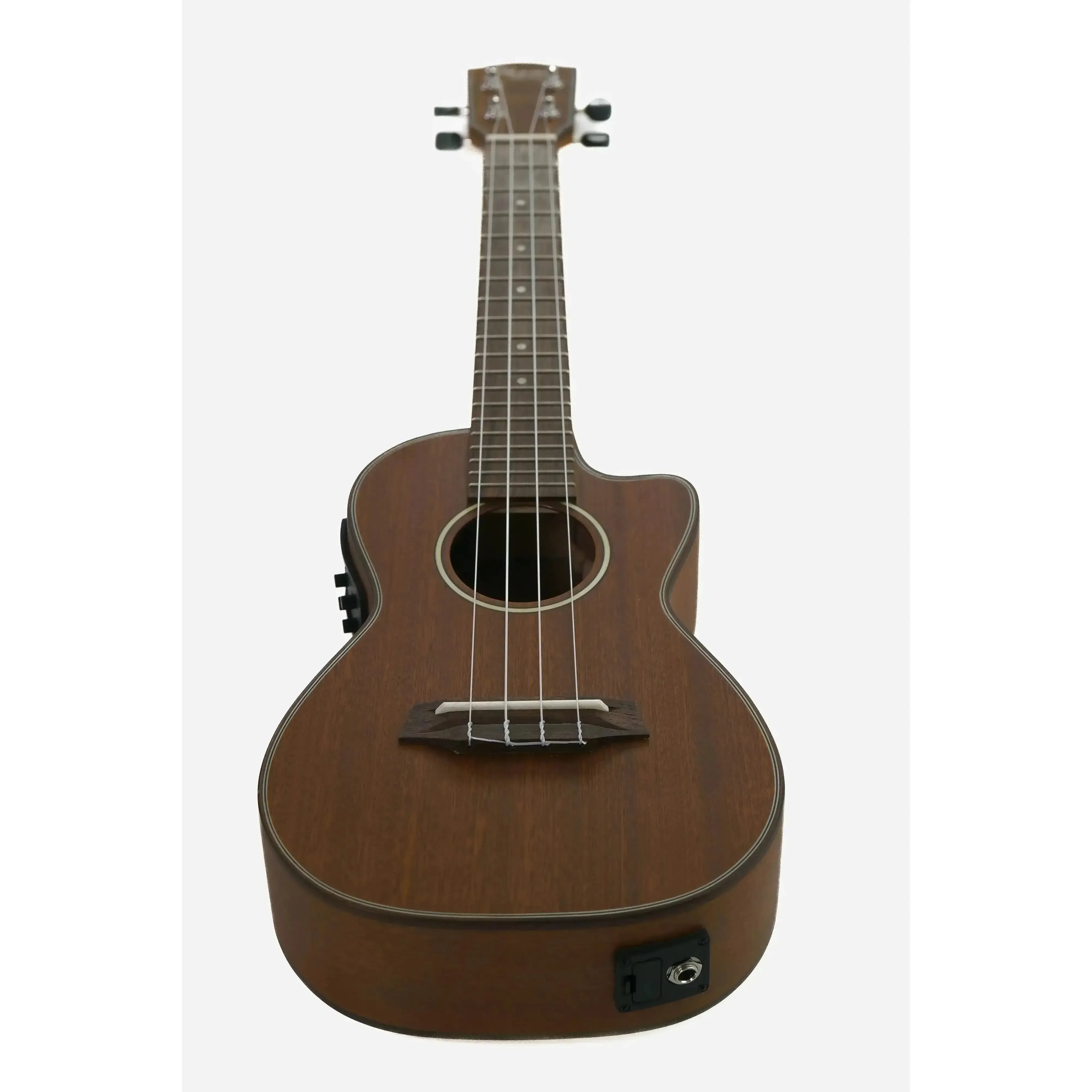 Ohana CK-35CE Solid Mahogany Concert Ukulele w/ EQ - Image 4