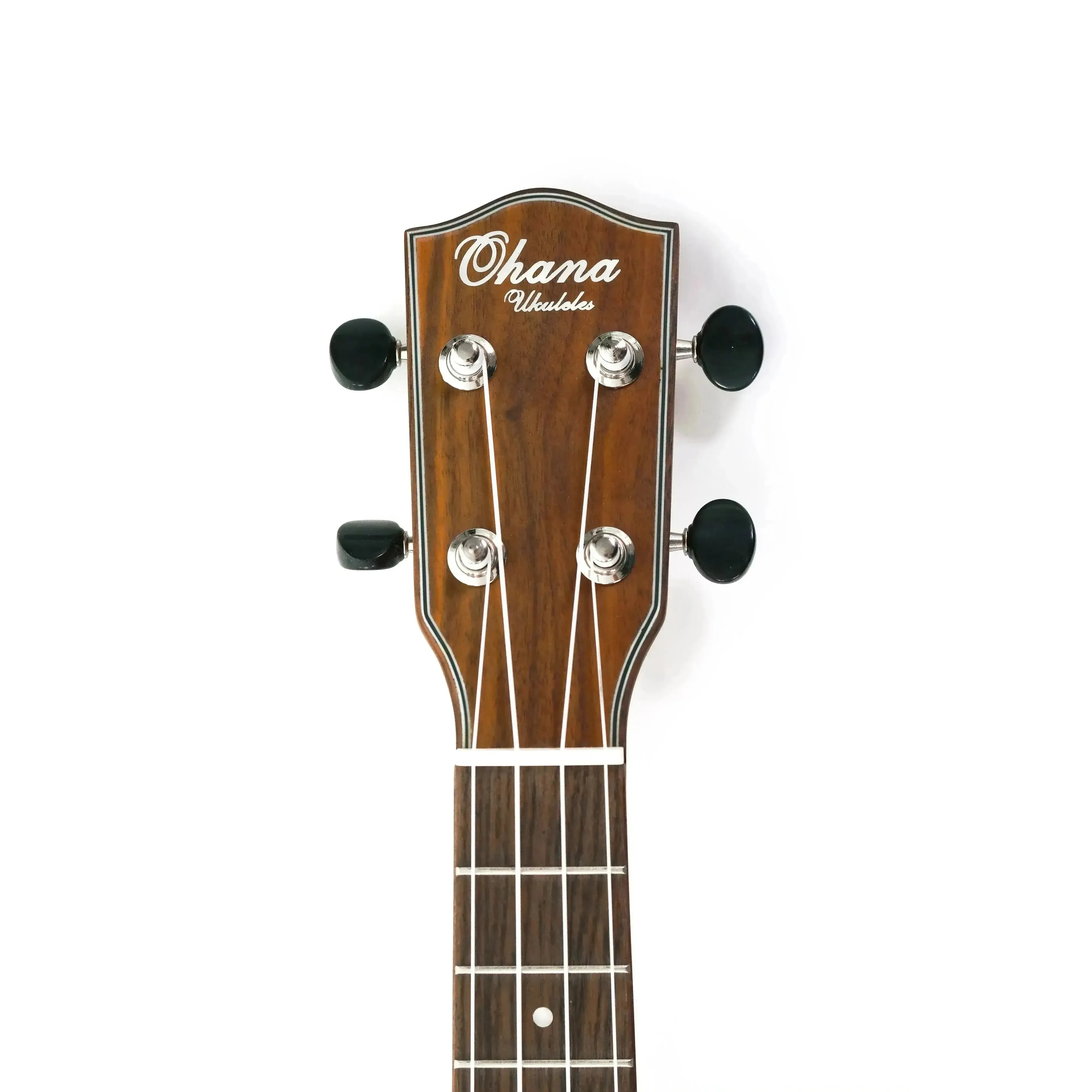 Ohana CK-35CE Solid Mahogany Concert Ukulele w/ EQ - Image 5