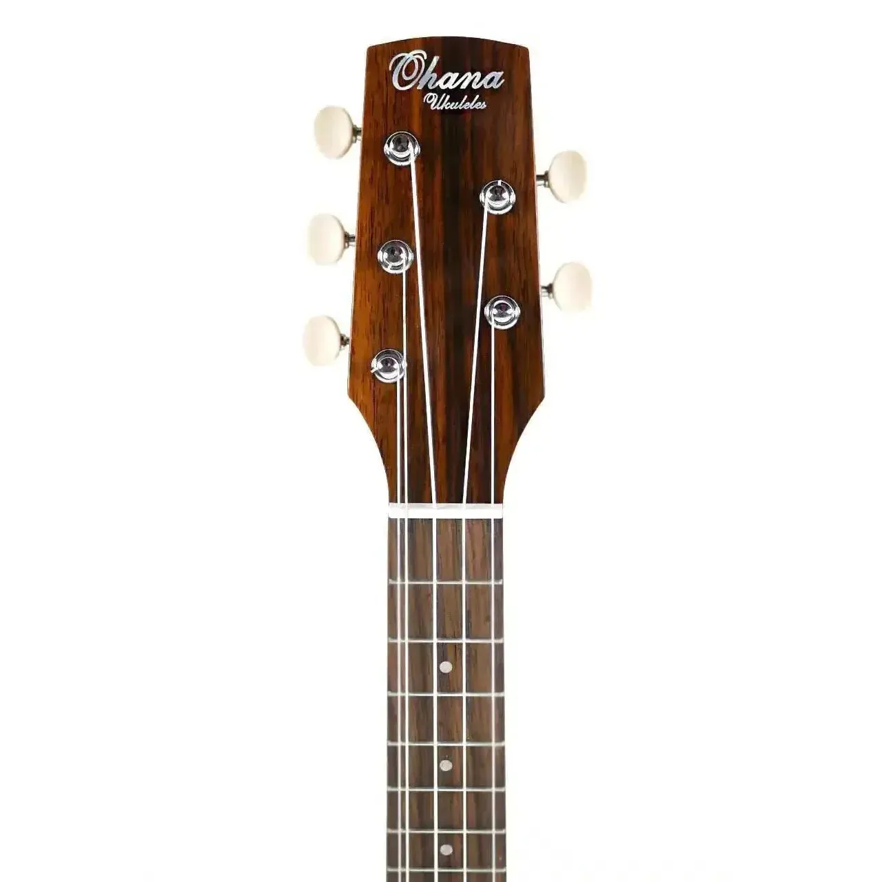 Ohana CK-35G-5 Solid Mahogany 5-String Concert Ukulele - Image 5