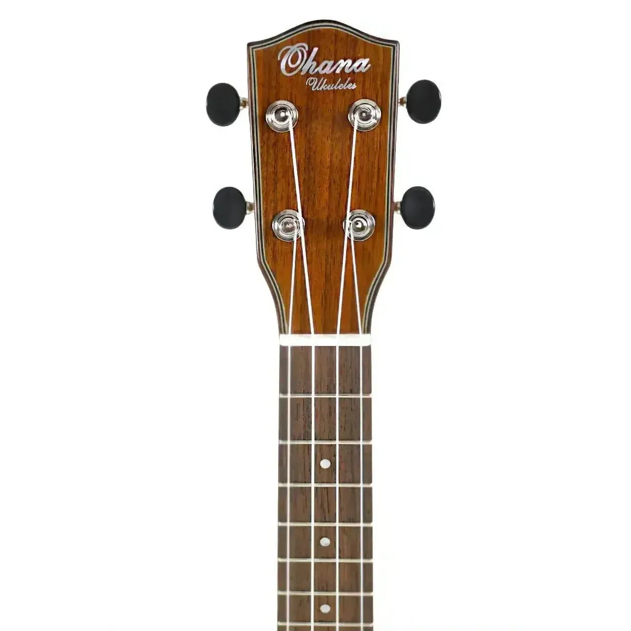 Ohana CK-35G Gloss Solid Mahogany Concert Ukulele - Image 5