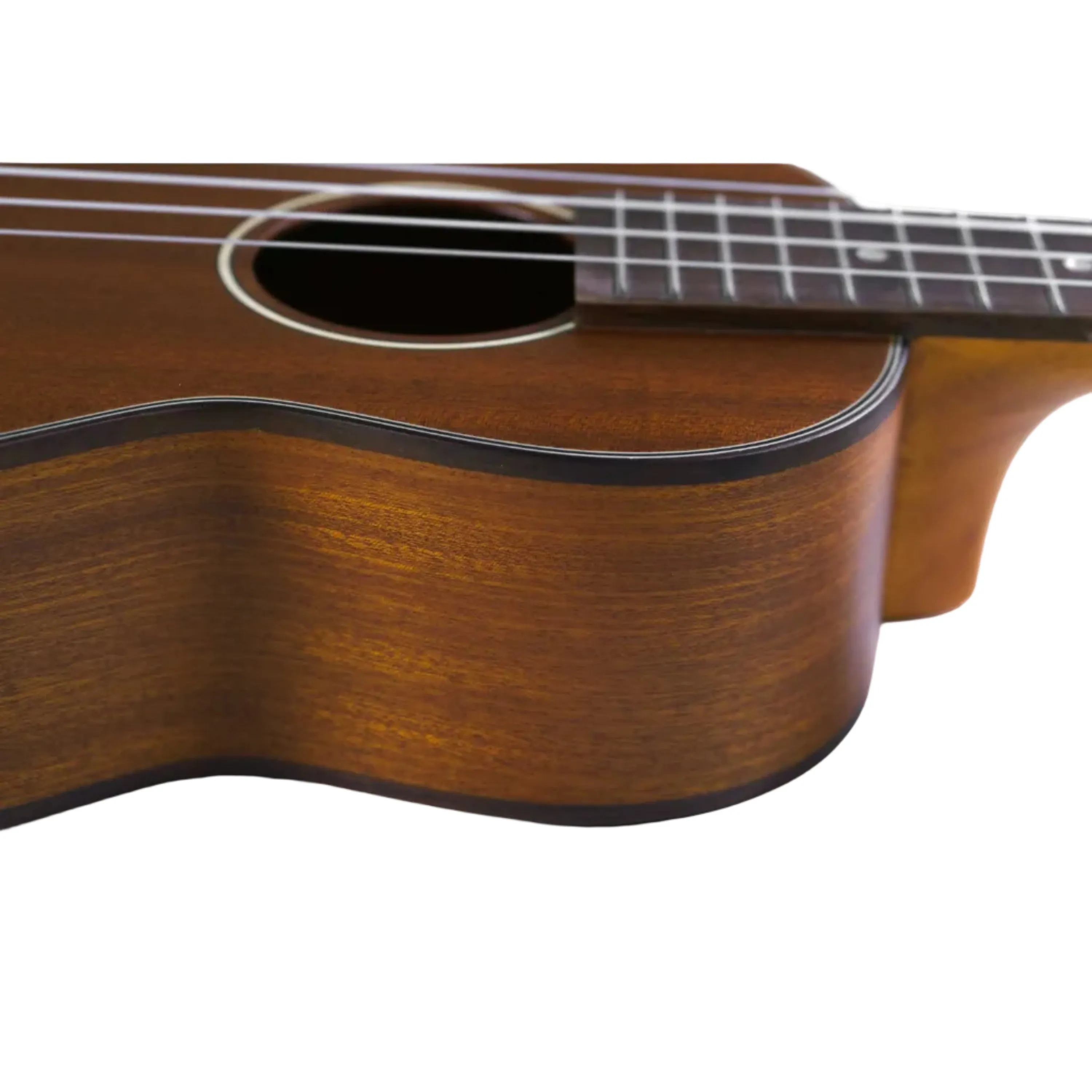 Ohana CK-35L Solid Mahogany Longneck Concert Ukulele - Discounted - Image 3