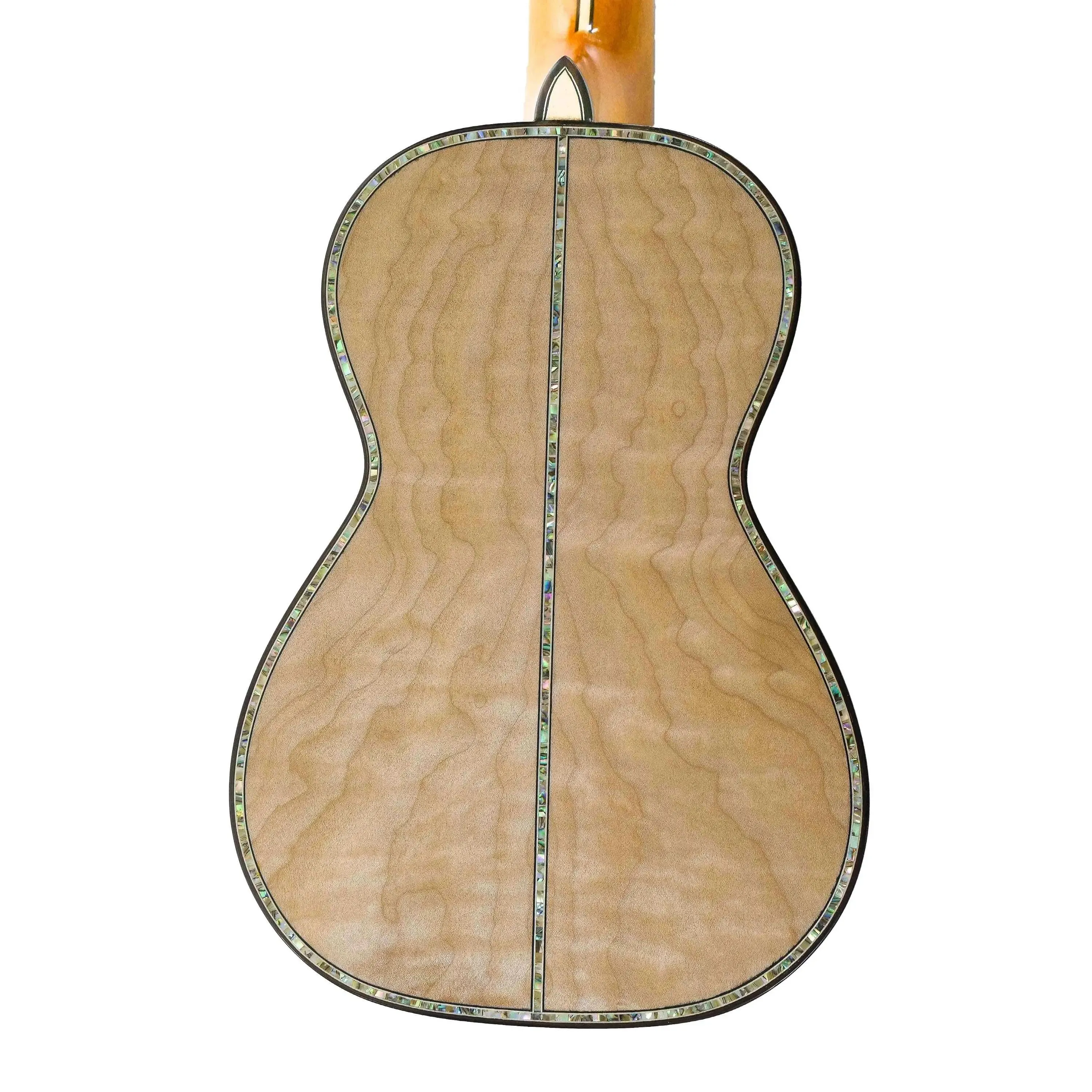 Ohana CK-450QEL Solid Quilted Eucalyptus Concert Ukulele - Image 2