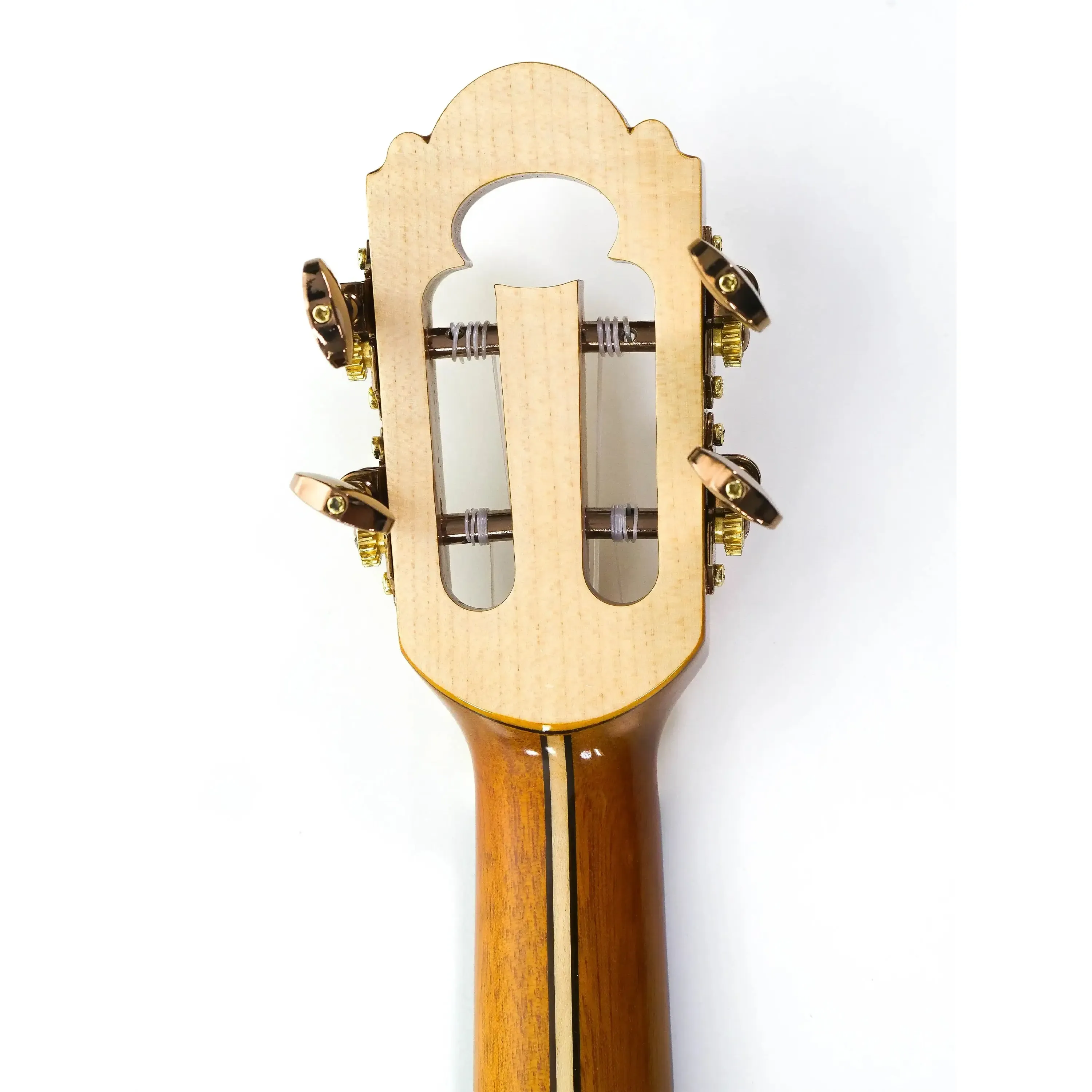Ohana CK-450QEL Solid Quilted Eucalyptus Concert Ukulele - Image 4