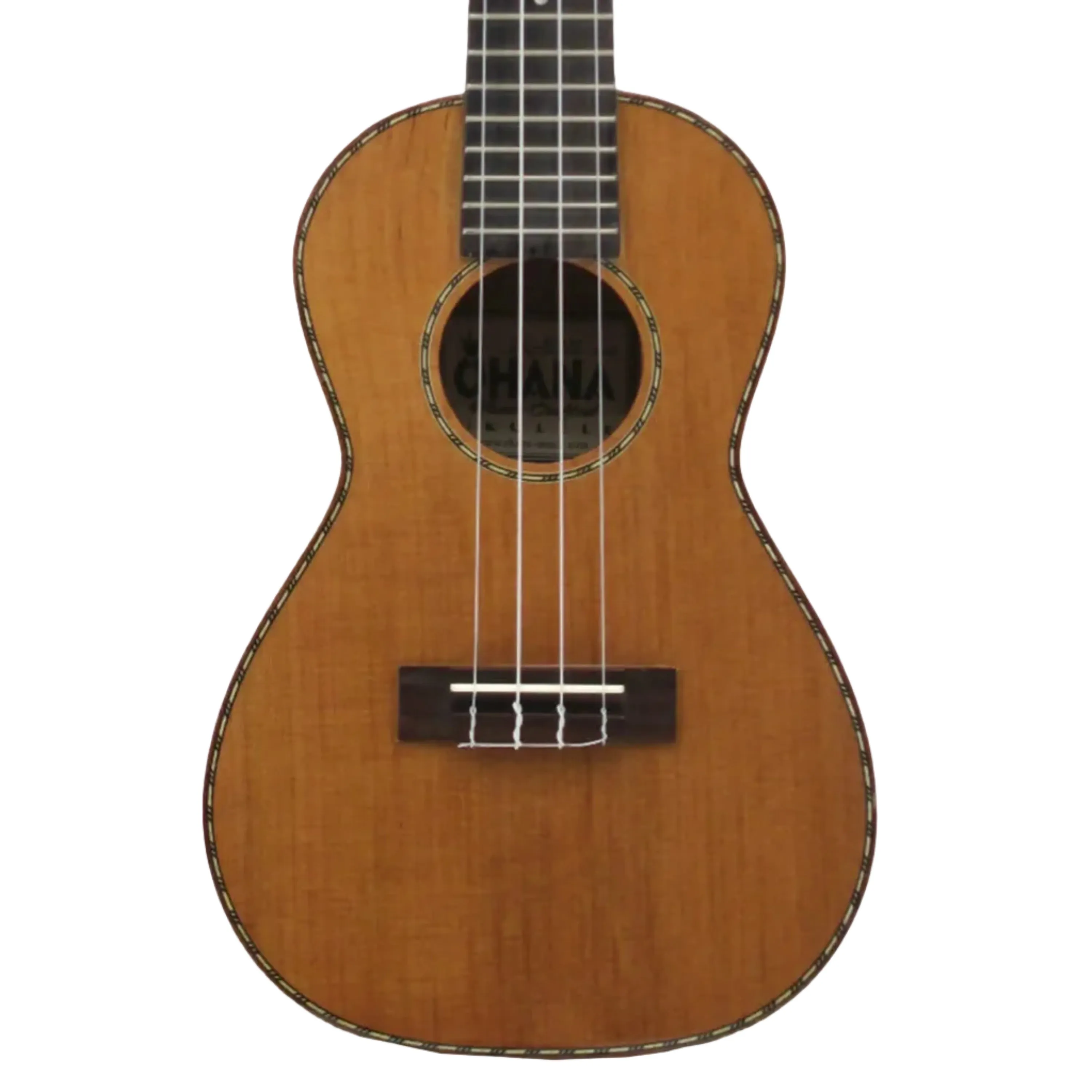 Ohana CK-50MG Cedar & Flamed Mahogany Concert Ukulele