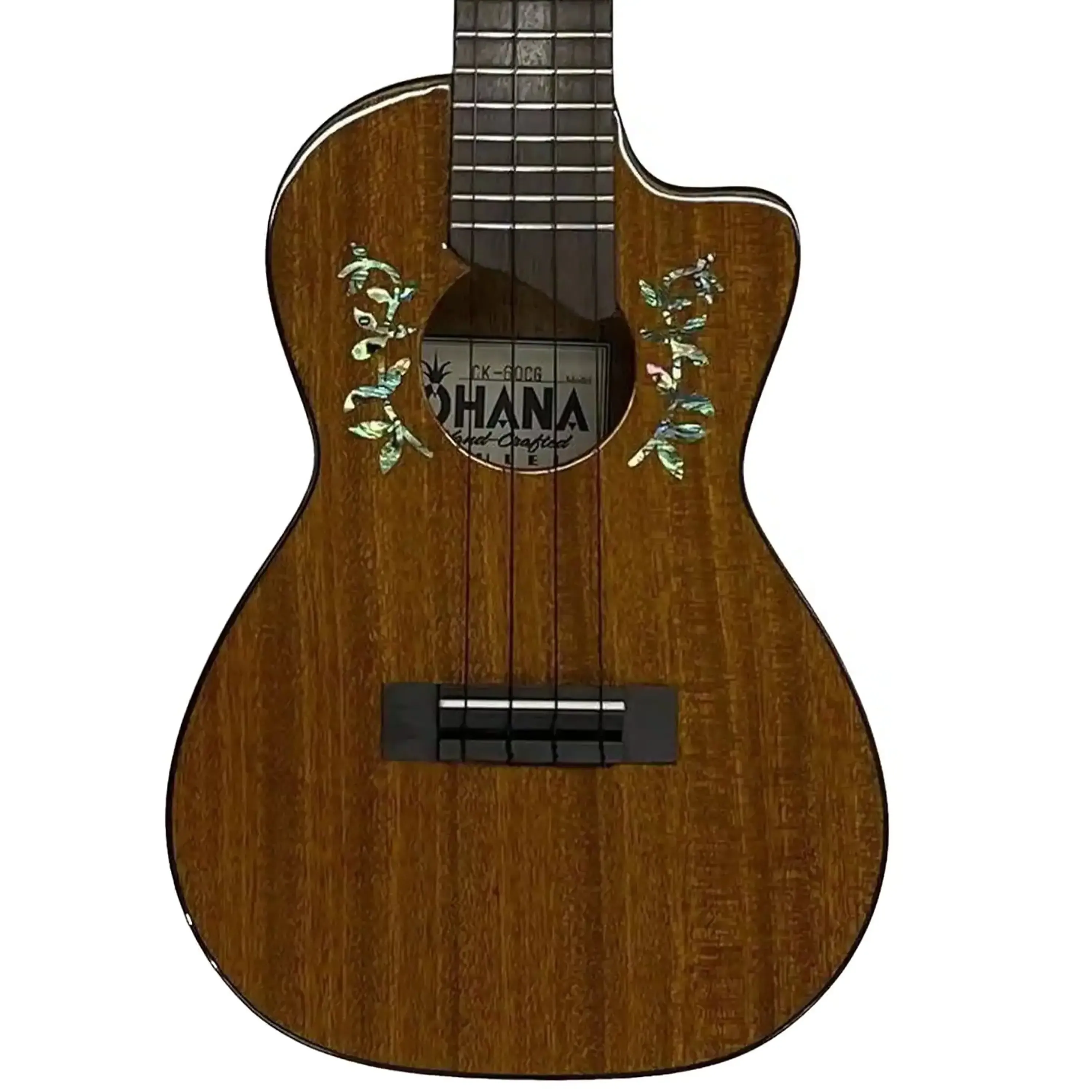 Ohana CK-60CG Solid Mahogany Concert Ukulele - Image 2