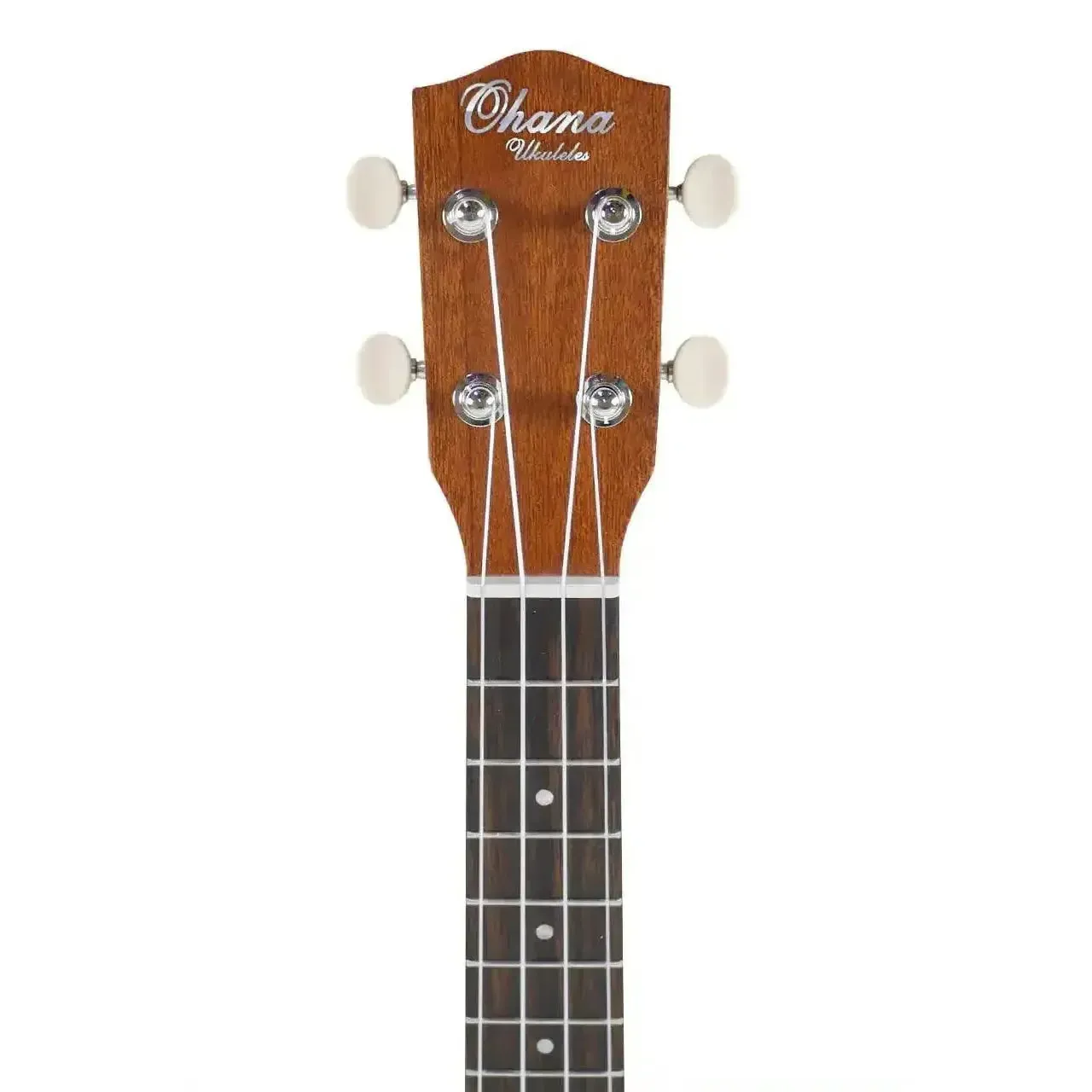 Ohana CKS-22E Solid Spruce Top Slim Line Concert Ukulele - Image 5