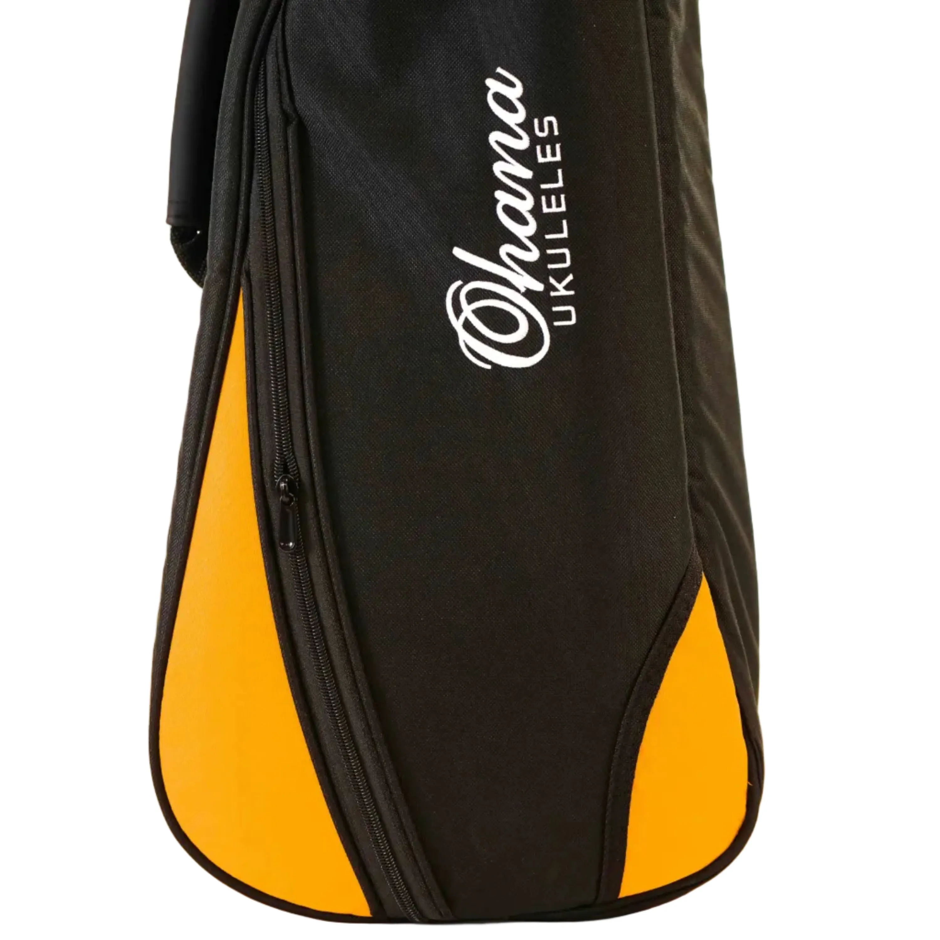 Ohana DB2-27OR Double Deluxe Tenor Ukulele Bag - Holds 2 Tenor Ukuleles - ORANGE - Image 4
