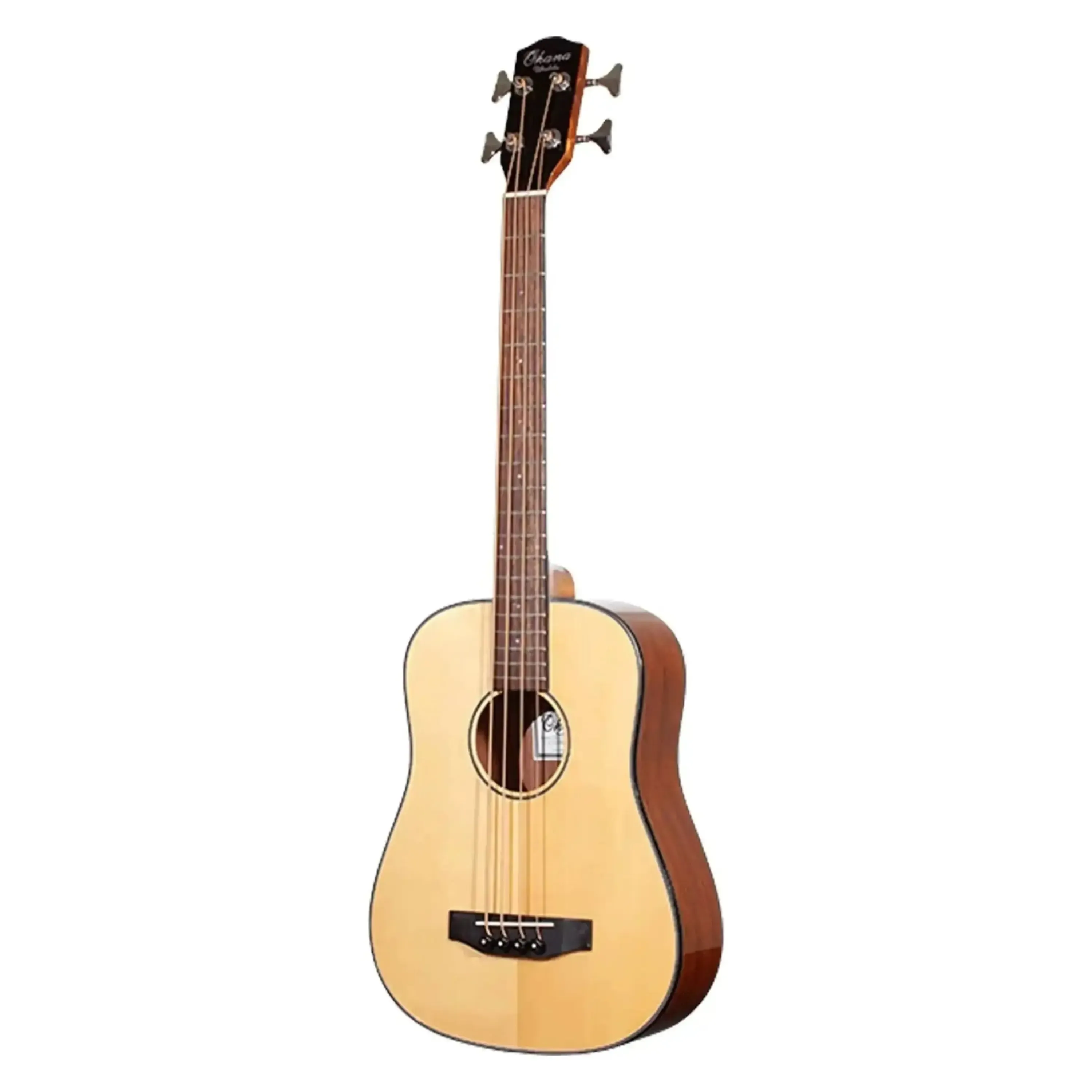 Ohana OBU-22 Rhythm Line Acoustic Electric Bass - Image 3