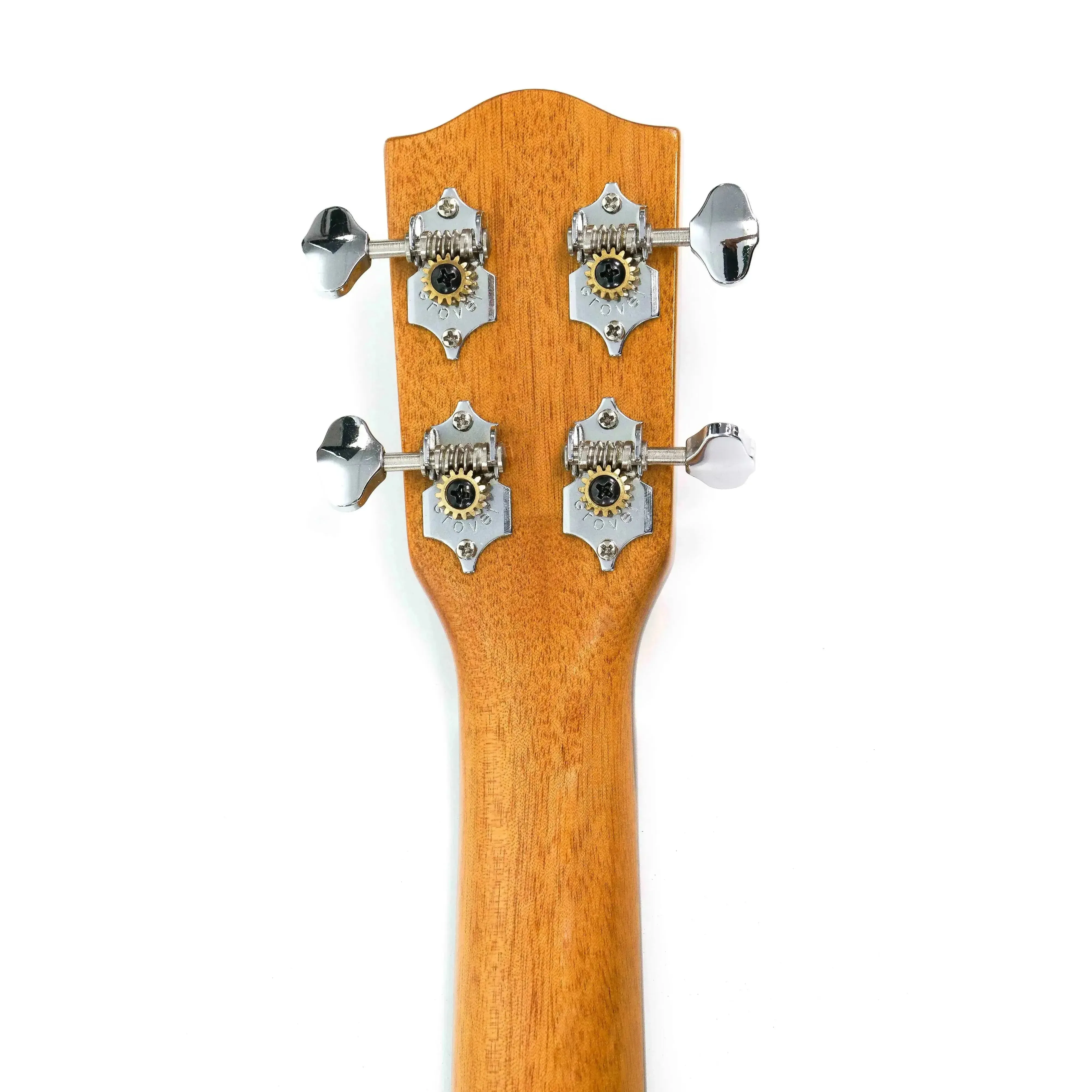 Ohana PK-70G Solid Spruce Top Pineapple Soprano Ukulele - Image 6
