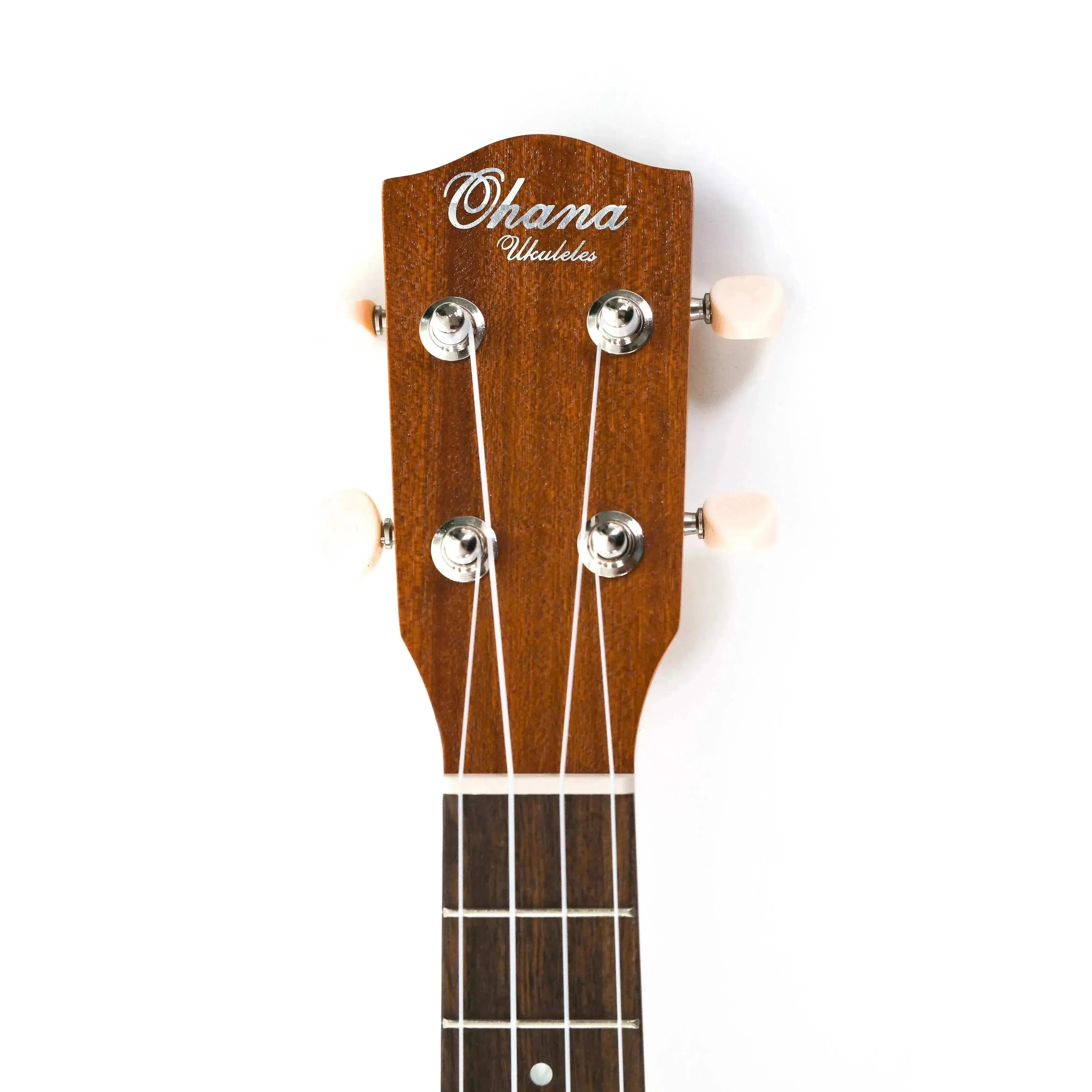 Ohana PKC-10 Mahogany Pineapple Concert Ukulele - Image 5