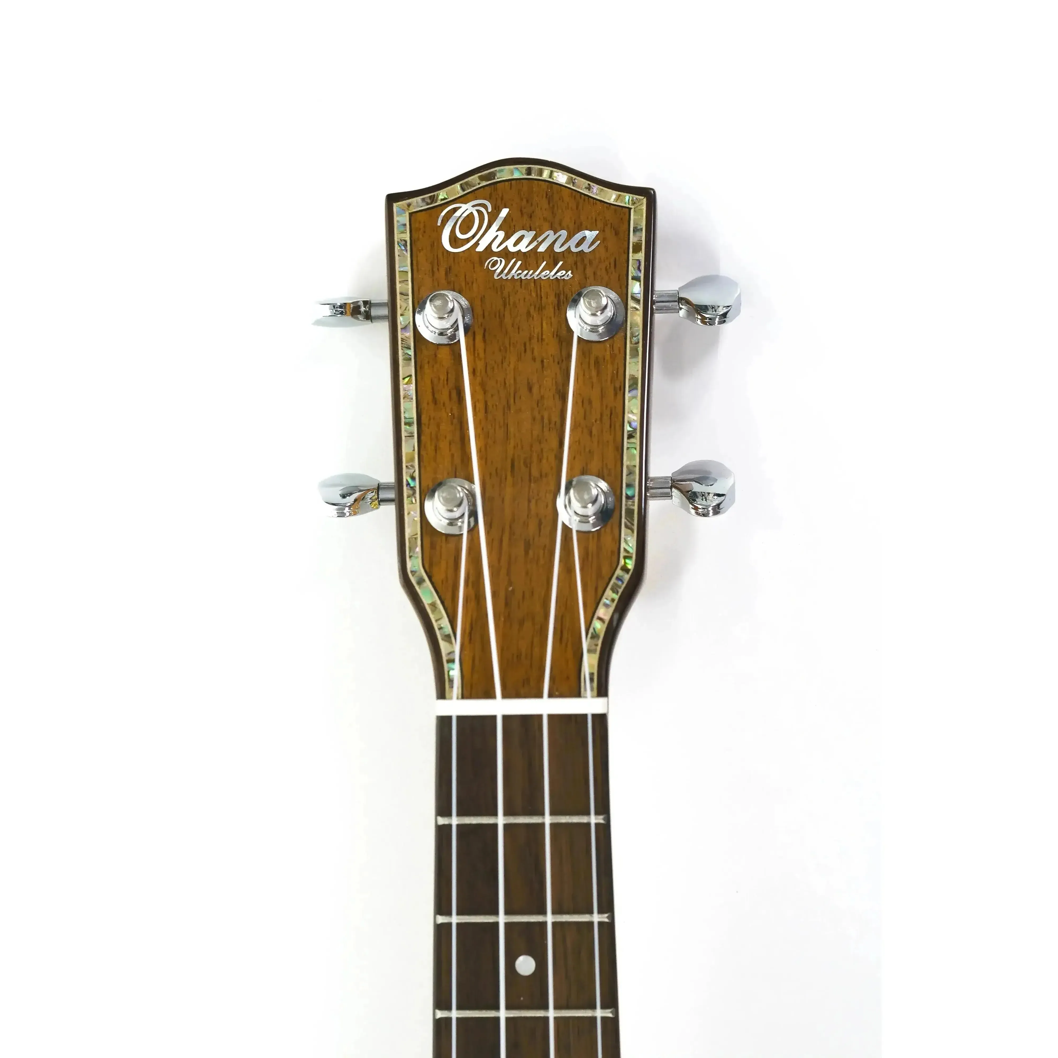 Ohana PKC-50G Solid Cedar & Mahogany Pineapple Concert Ukulele - Image 5