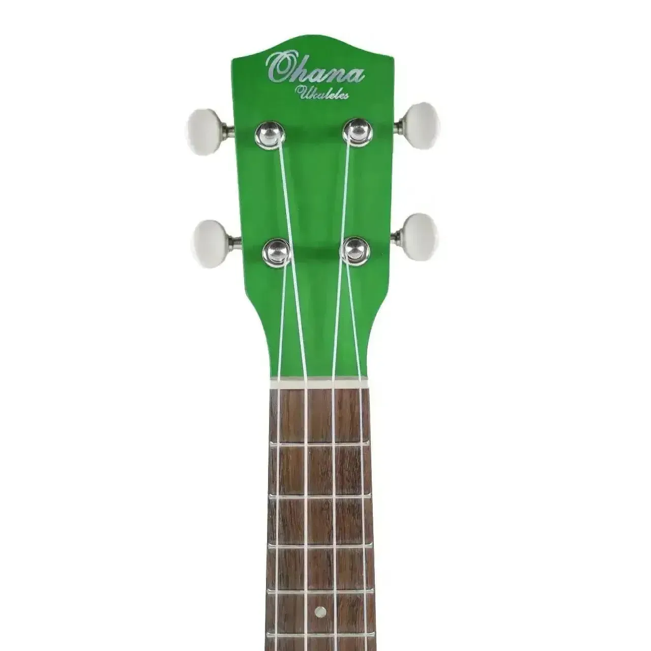 Ohana SK-10-GN Green Mahogany Soprano Ukulele - Image 5