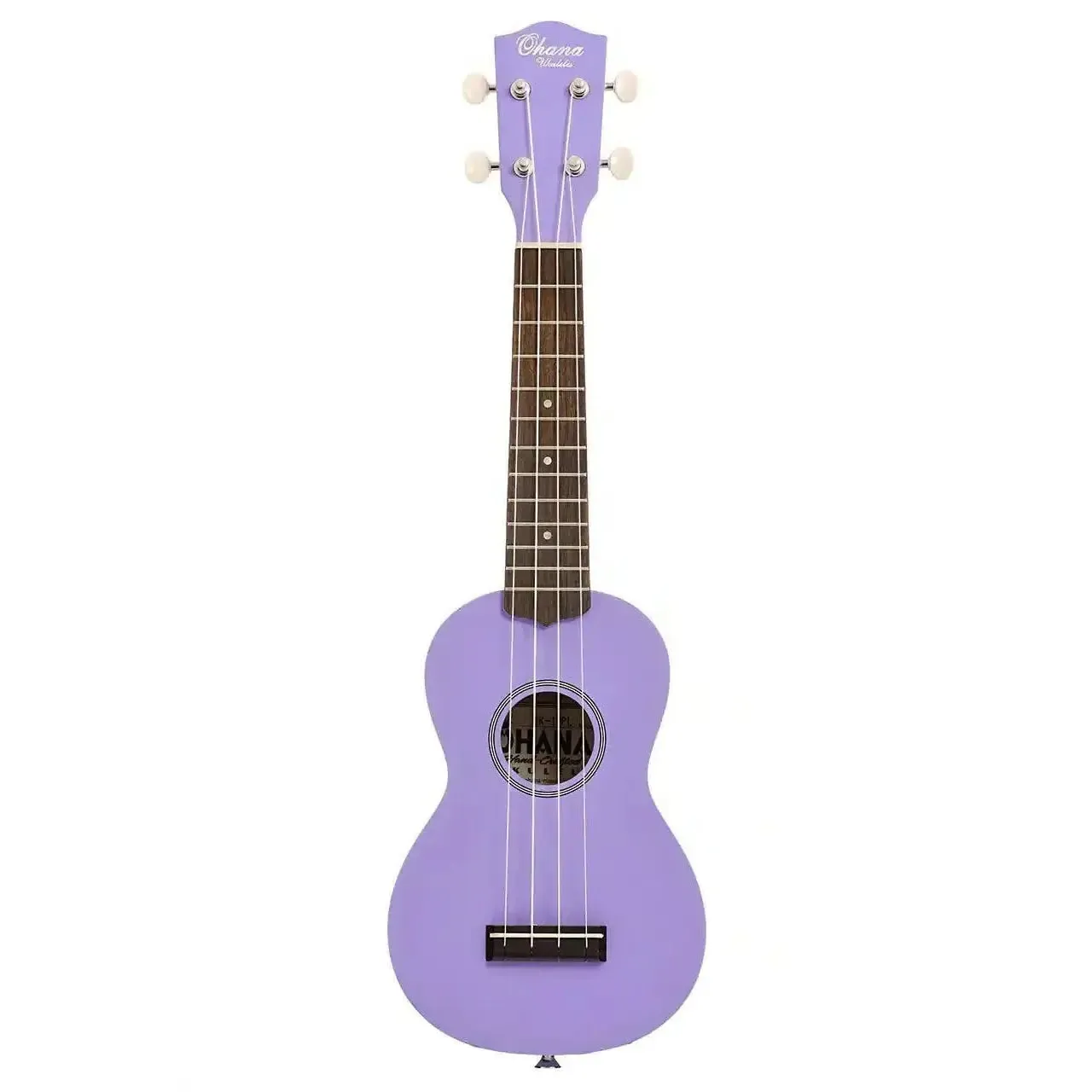 Ohana SK-10-PL Purple Mahogany Soprano Ukulele - Image 3