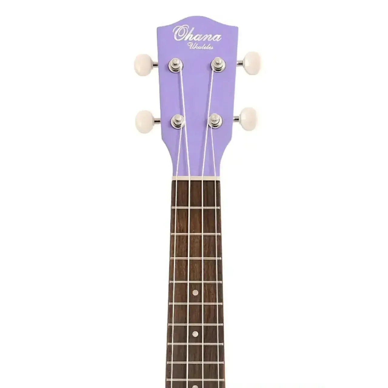 Ohana SK-10-PL Purple Mahogany Soprano Ukulele - Image 4