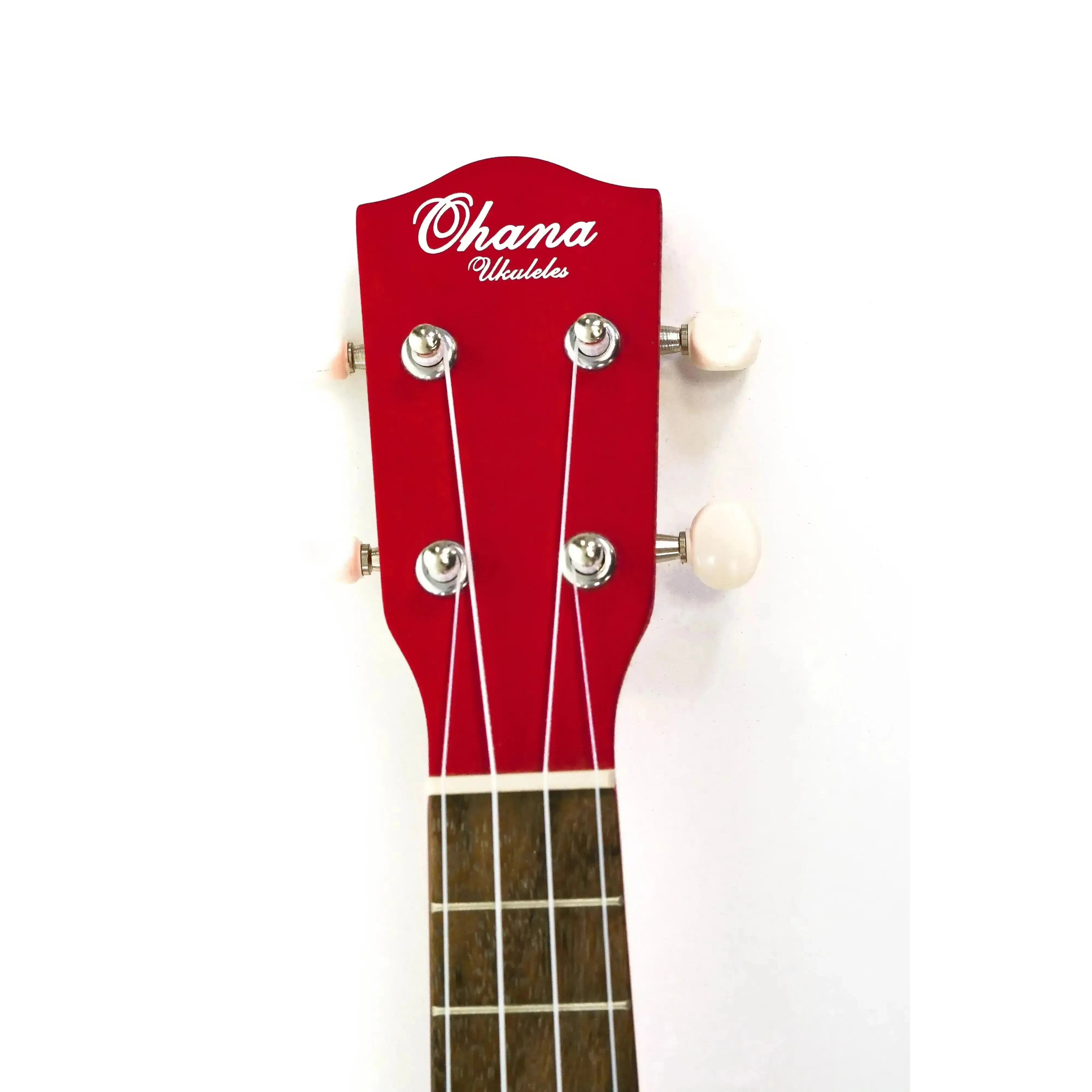 Ohana SK-10-RD Cherry Red Mahogany Soprano Ukulele - Image 6