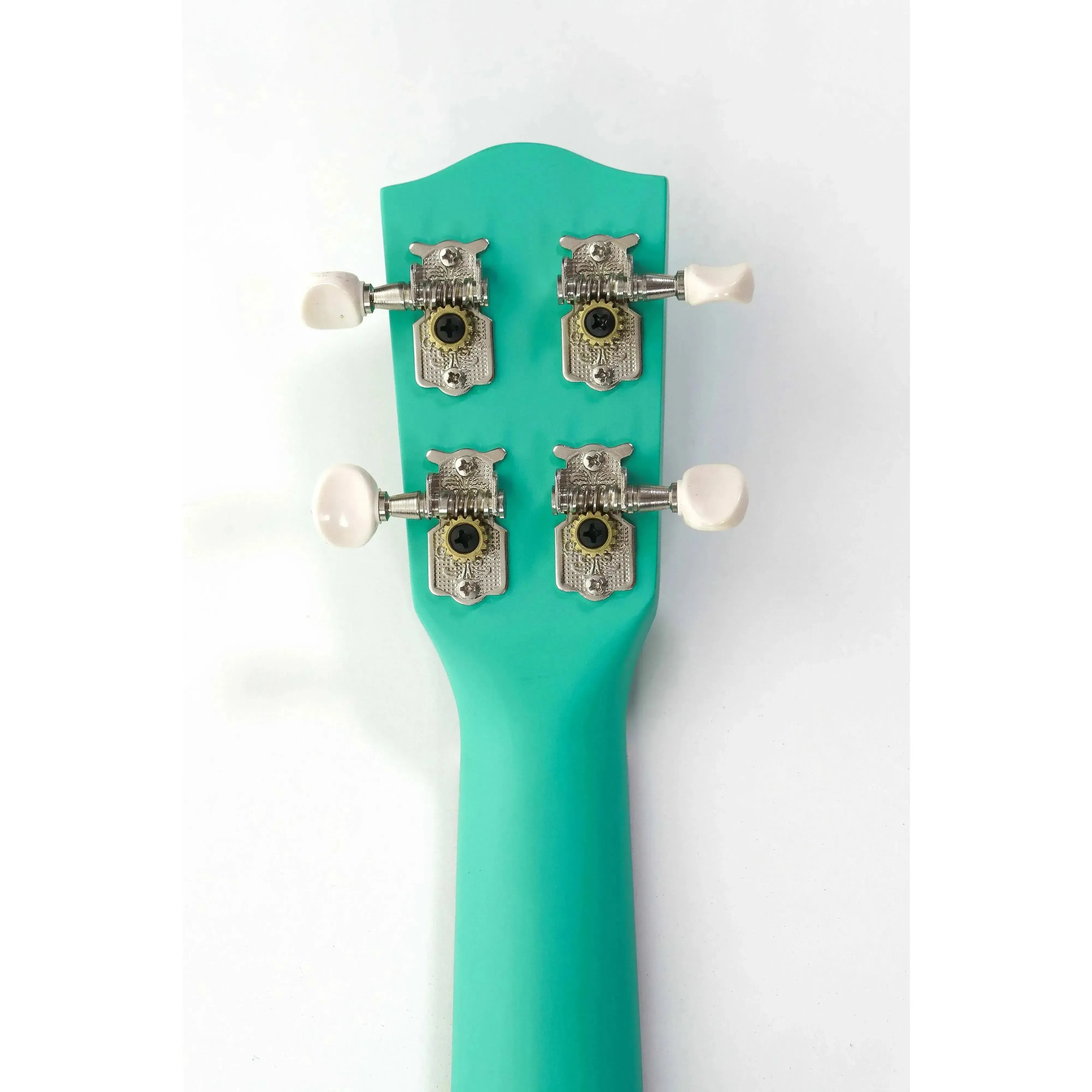 Ohana SK-10-TQ Turquoise Mahogany Soprano Ukulele - Image 6