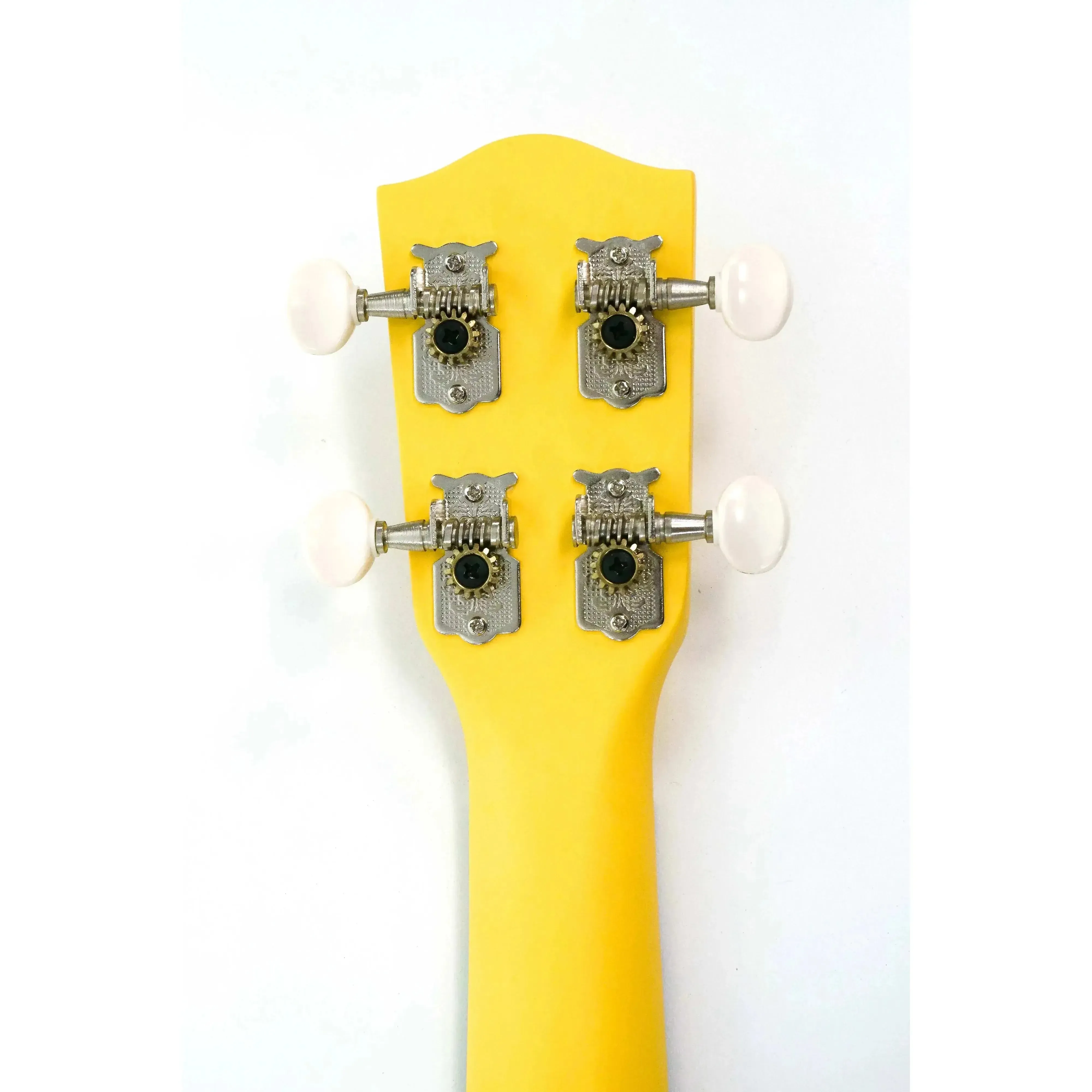 Ohana SK-10-YL Yellow Mahogany Soprano Ukulele - Image 6
