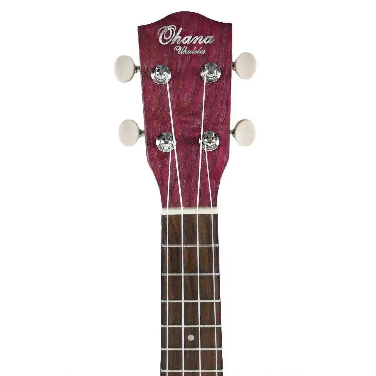 Ohana SK-15W-PL Purple Willow Soprano Ukulele - Image 5