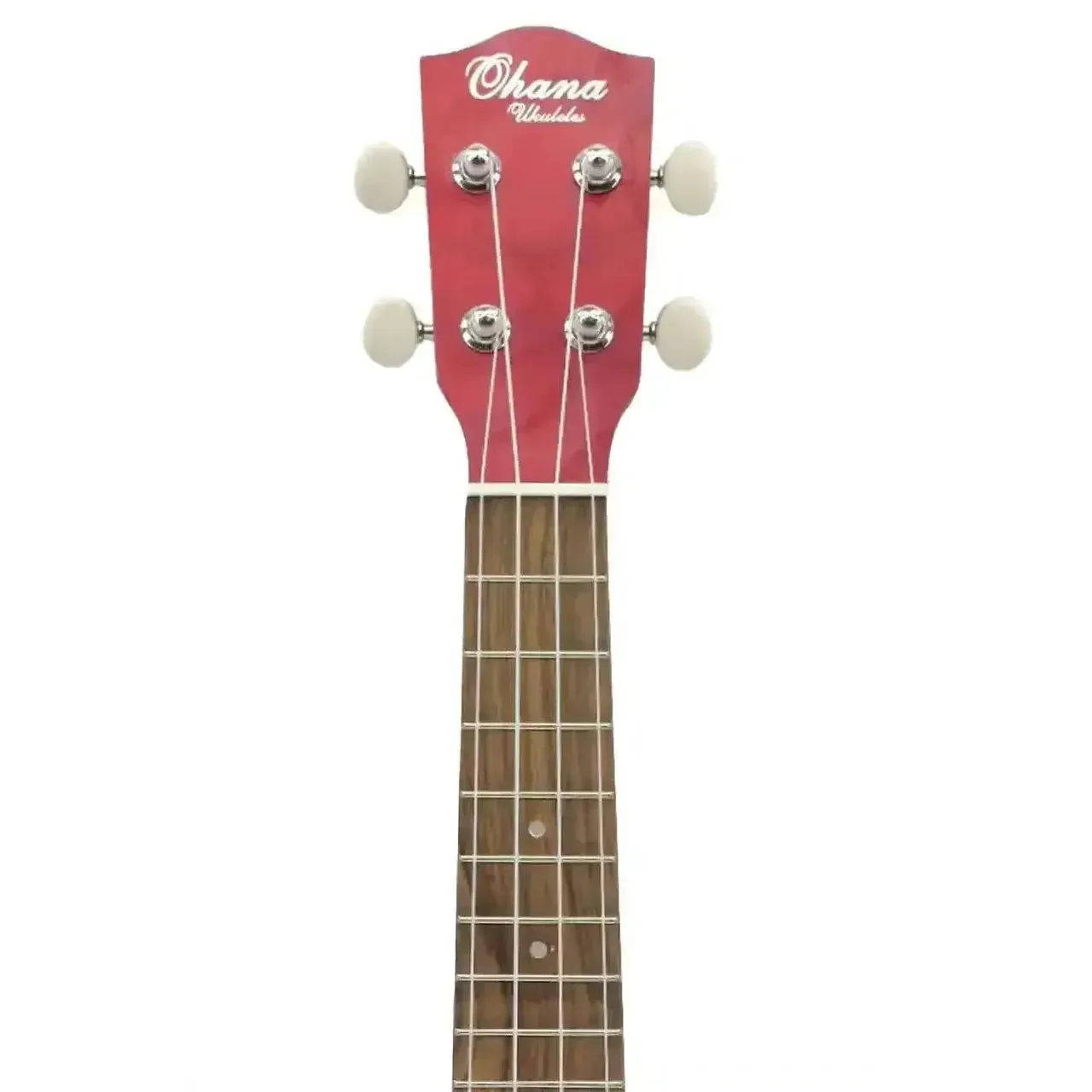 Ohana SK-15W-RD Red Willow Soprano Ukulele - Image 4